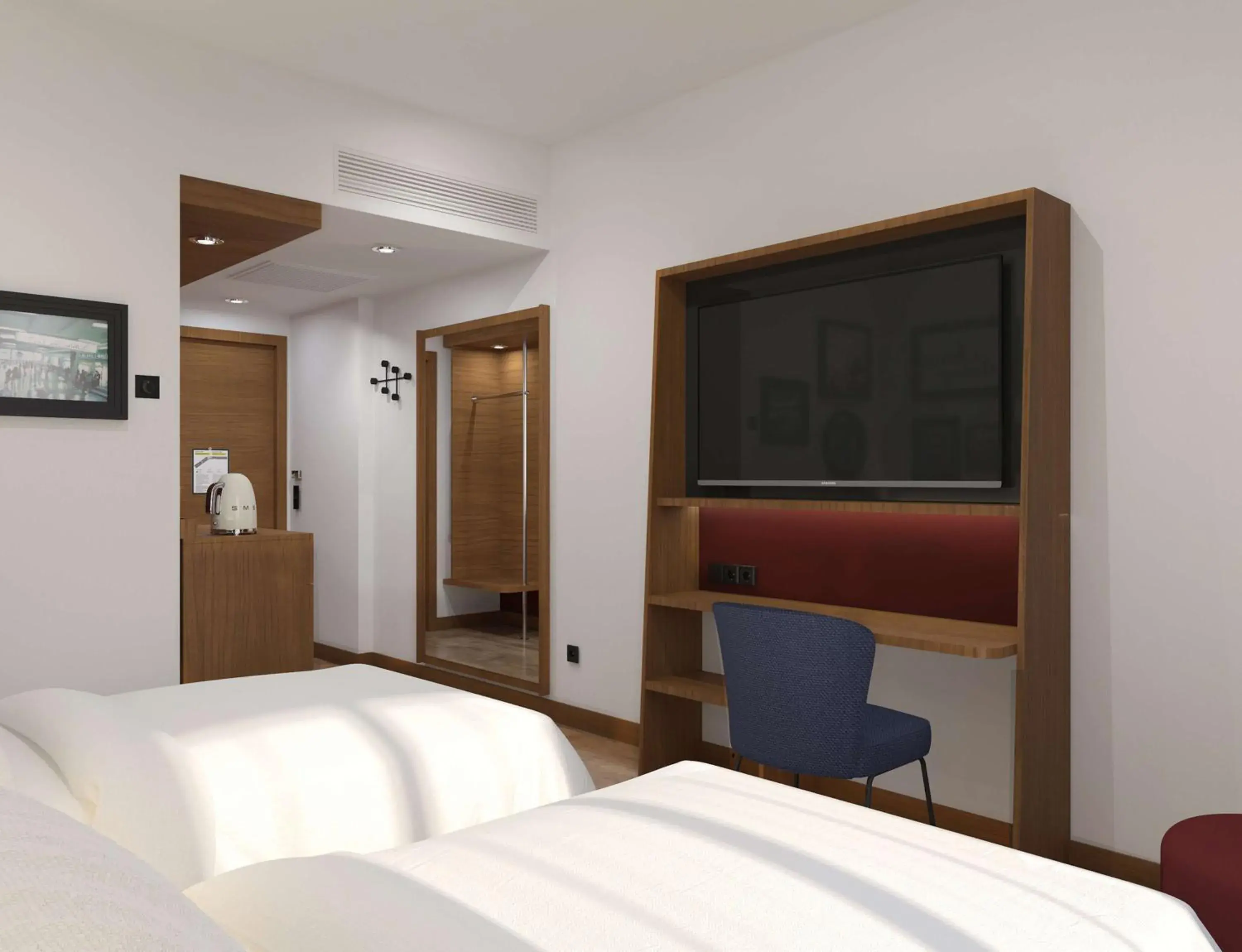 Twin Room in Hampton By Hilton Istanbul Airport, Arnavutkoy Twin Room in Hampton By Hilton Istanbul Airport, Arnavutkoy