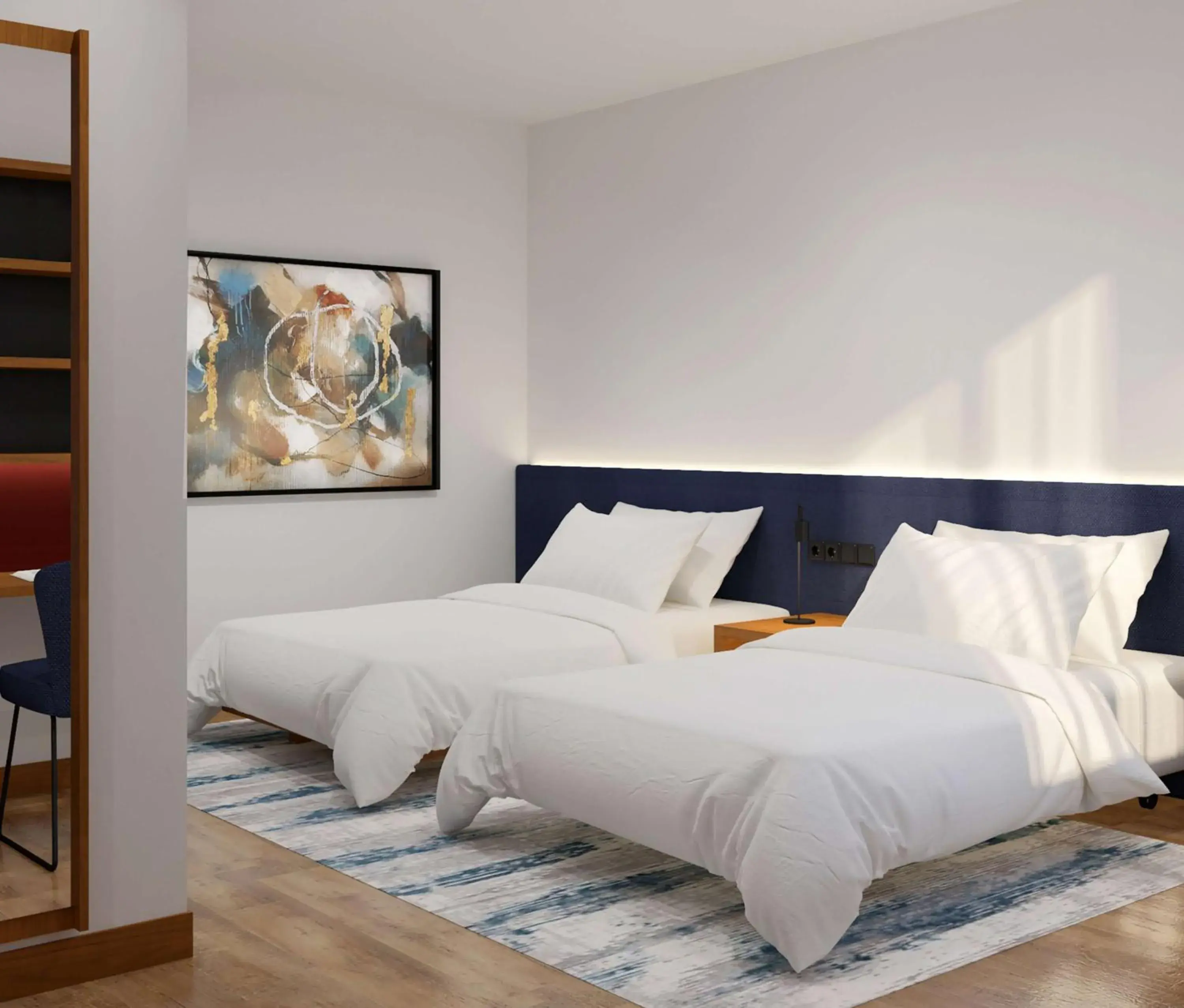 Twin Room with Sofa Bed in Hampton By Hilton Istanbul Airport, Arnavutkoy Twin Room with Sofa Bed in Hampton By Hilton Istanbul Airport, Arnavutkoy