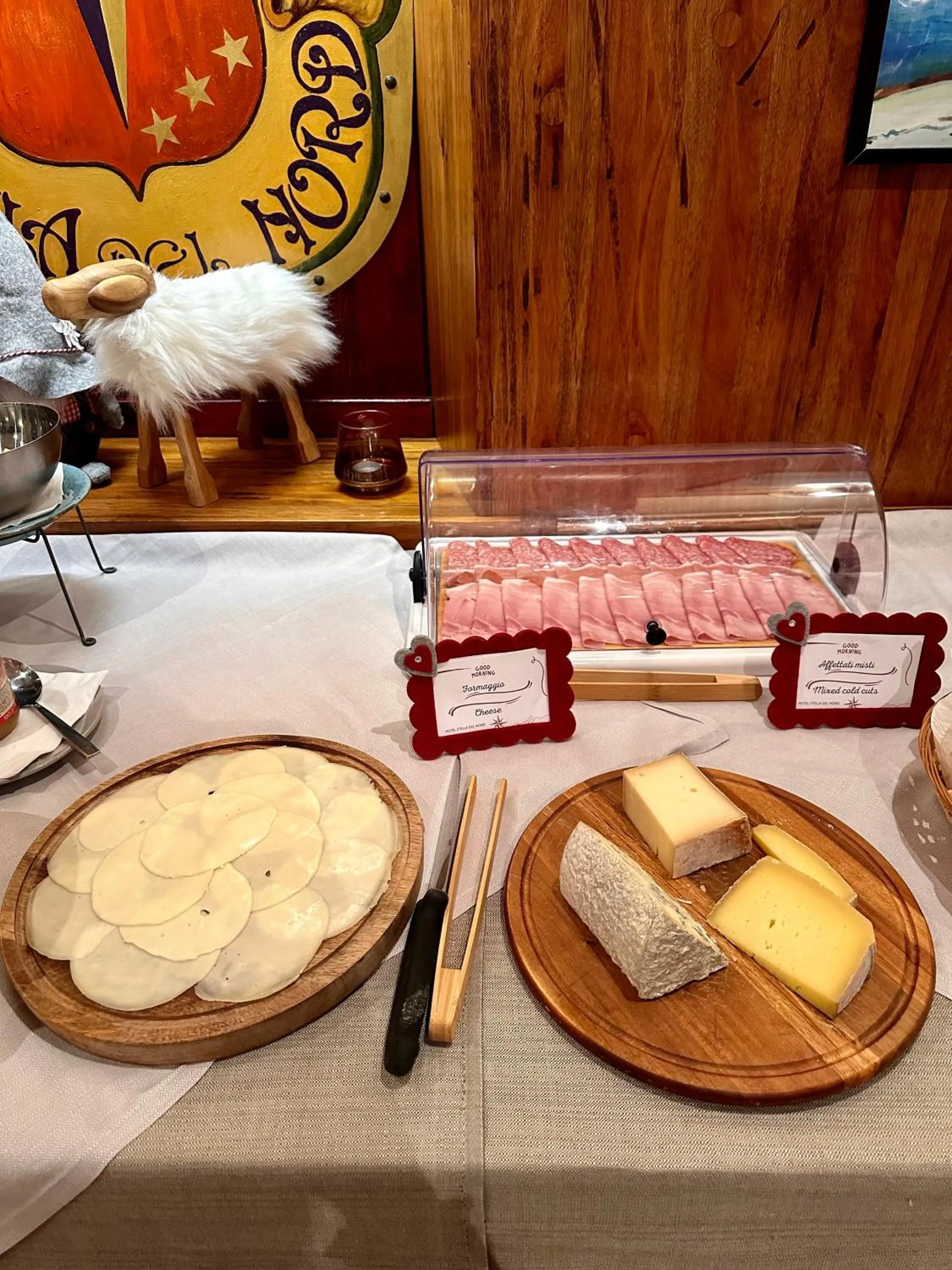 Breakfast in Hotel Stella Del Nord