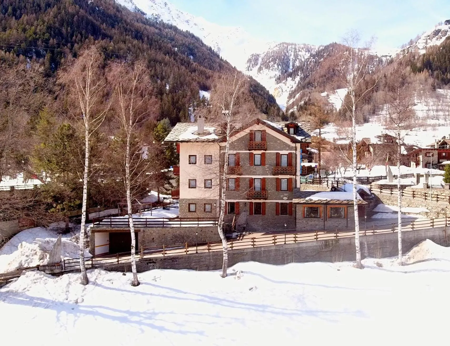 Property building in Hotel Stella Del Nord