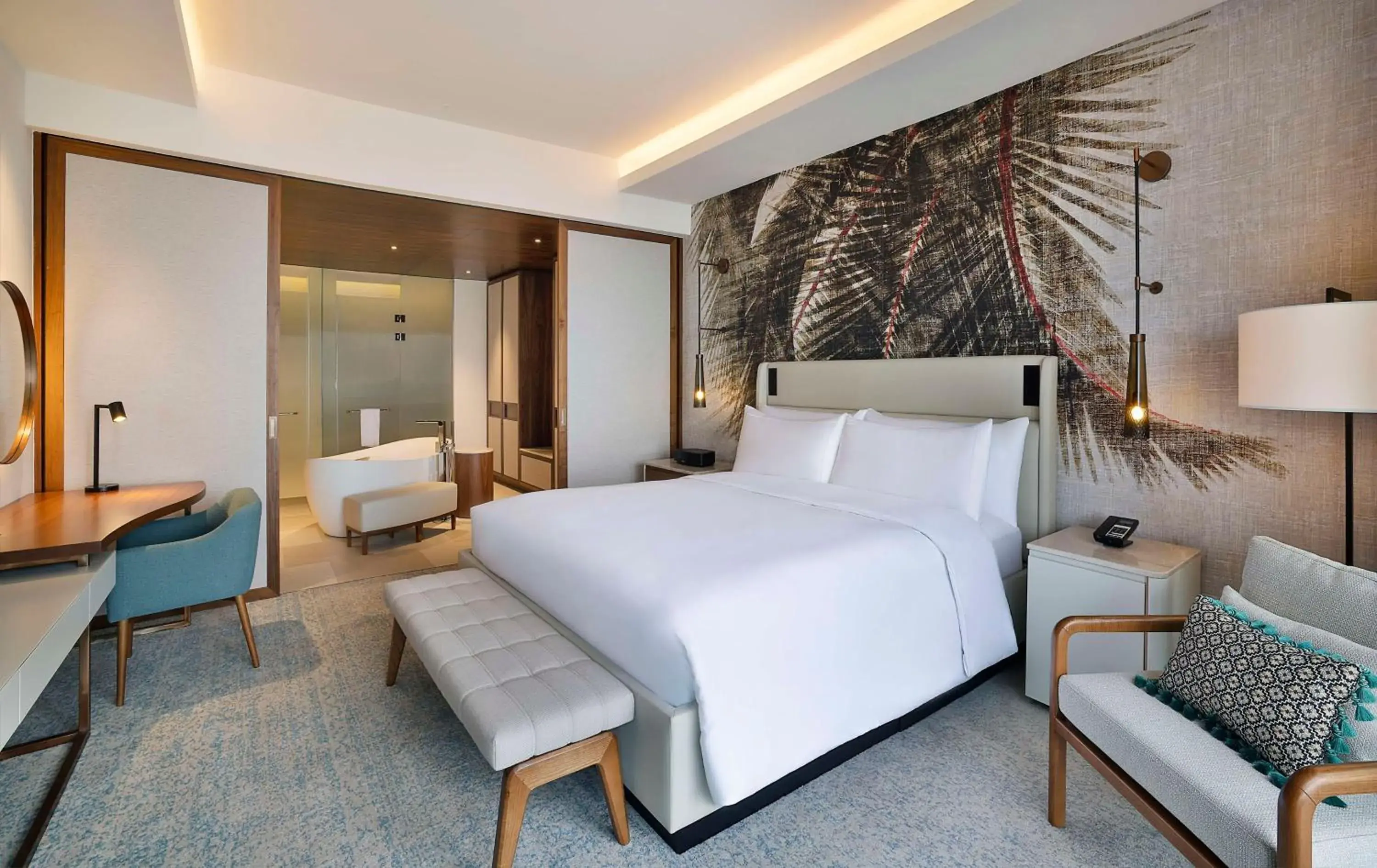 Bedroom, Bed in Conrad Rabat Arzana Bedroom, Bed in Conrad Rabat Arzana