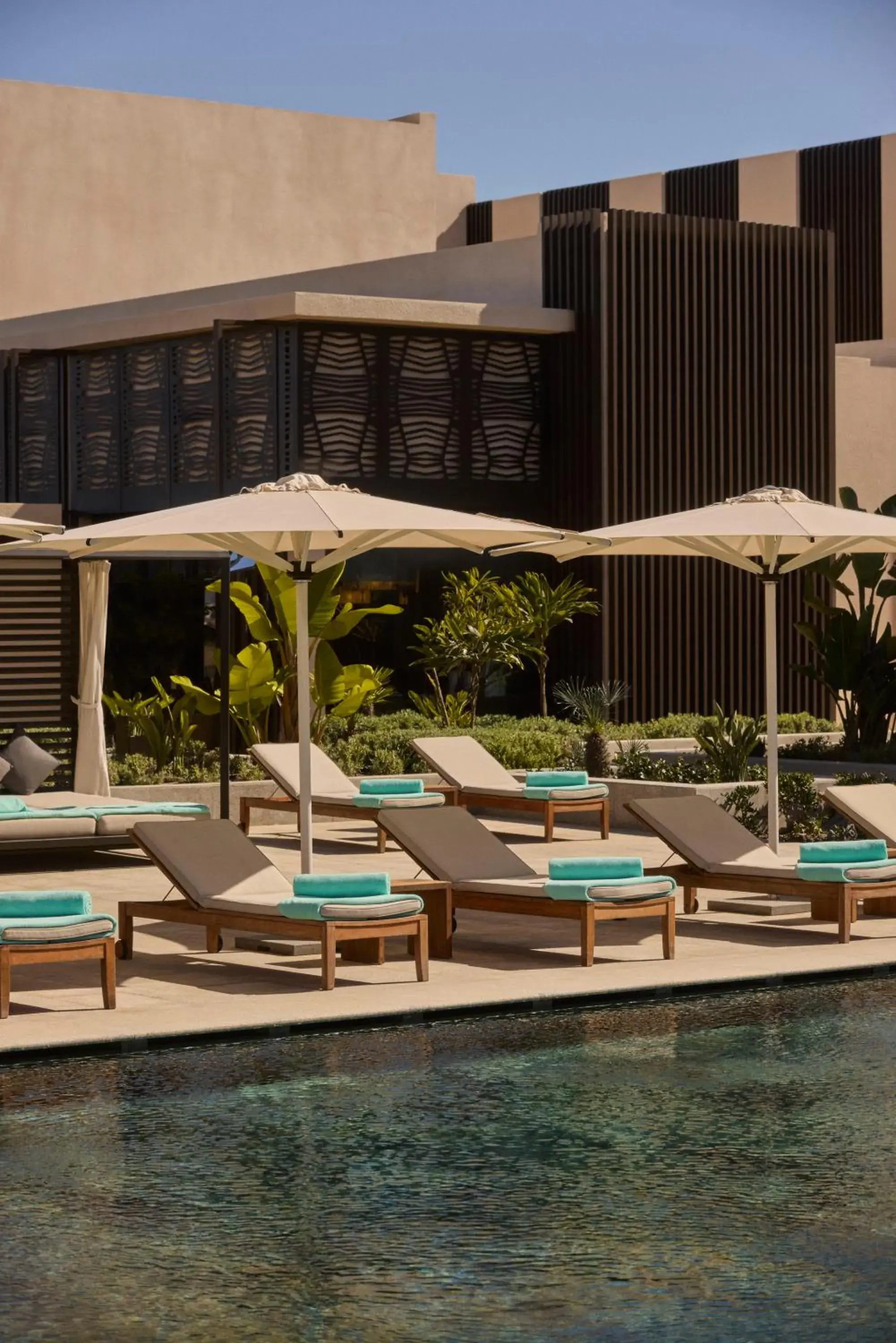 Swimming pool in Conrad Rabat Arzana Swimming pool in Conrad Rabat Arzana