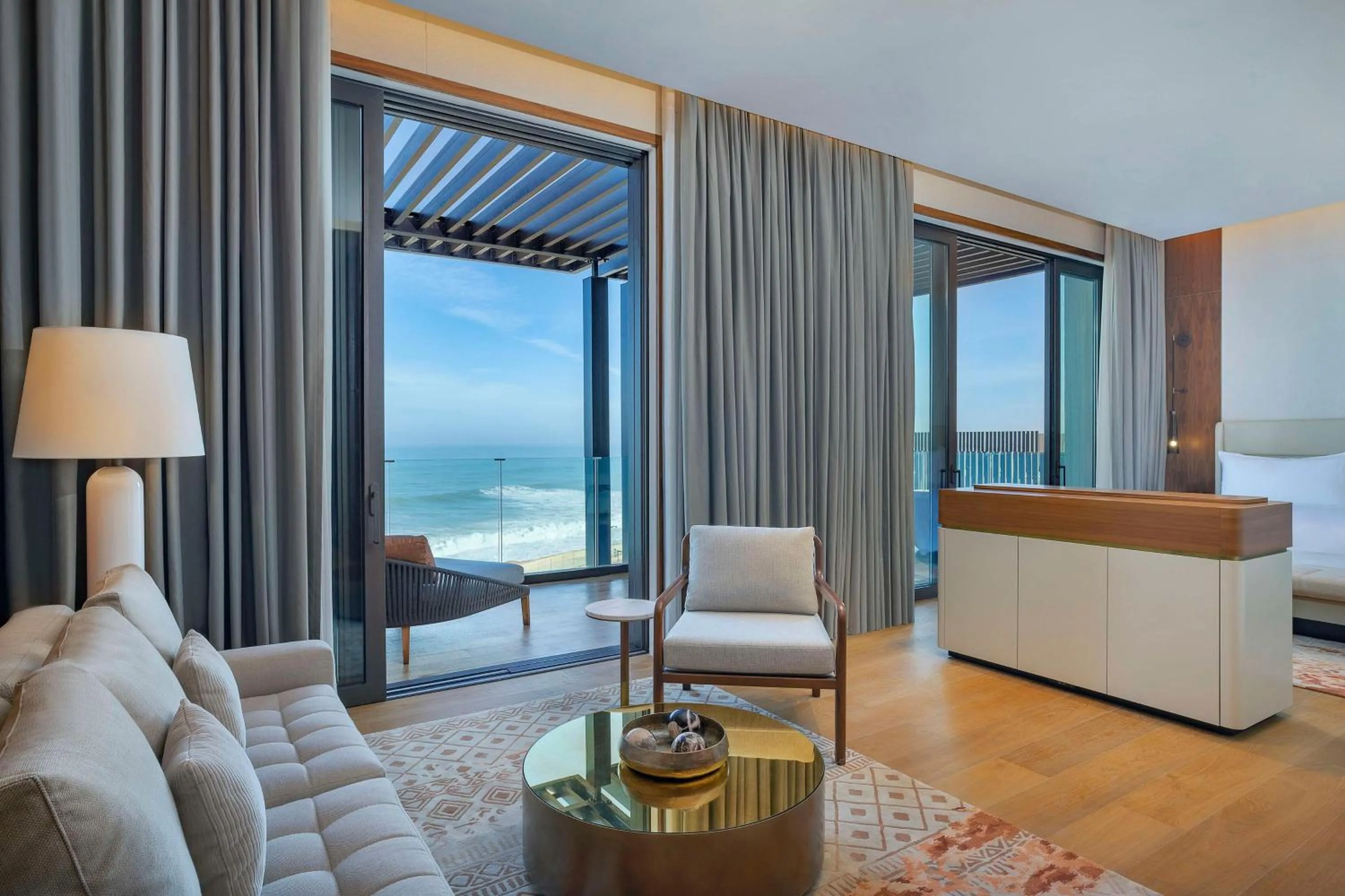 Living room, Bed in Conrad Rabat Arzana