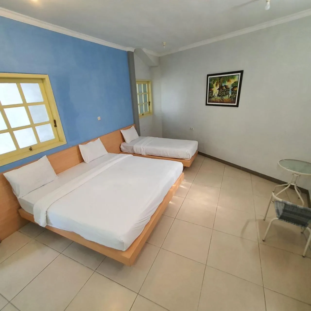Bed in Candi Panggung Family Guest House Syariah