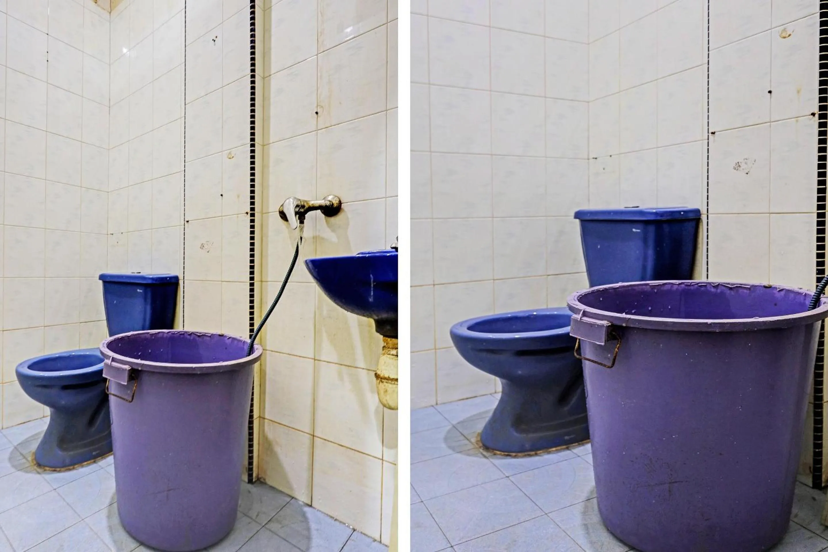 Bathroom in Hotel O Suci Homestay SyariahNearKilas 7 TV