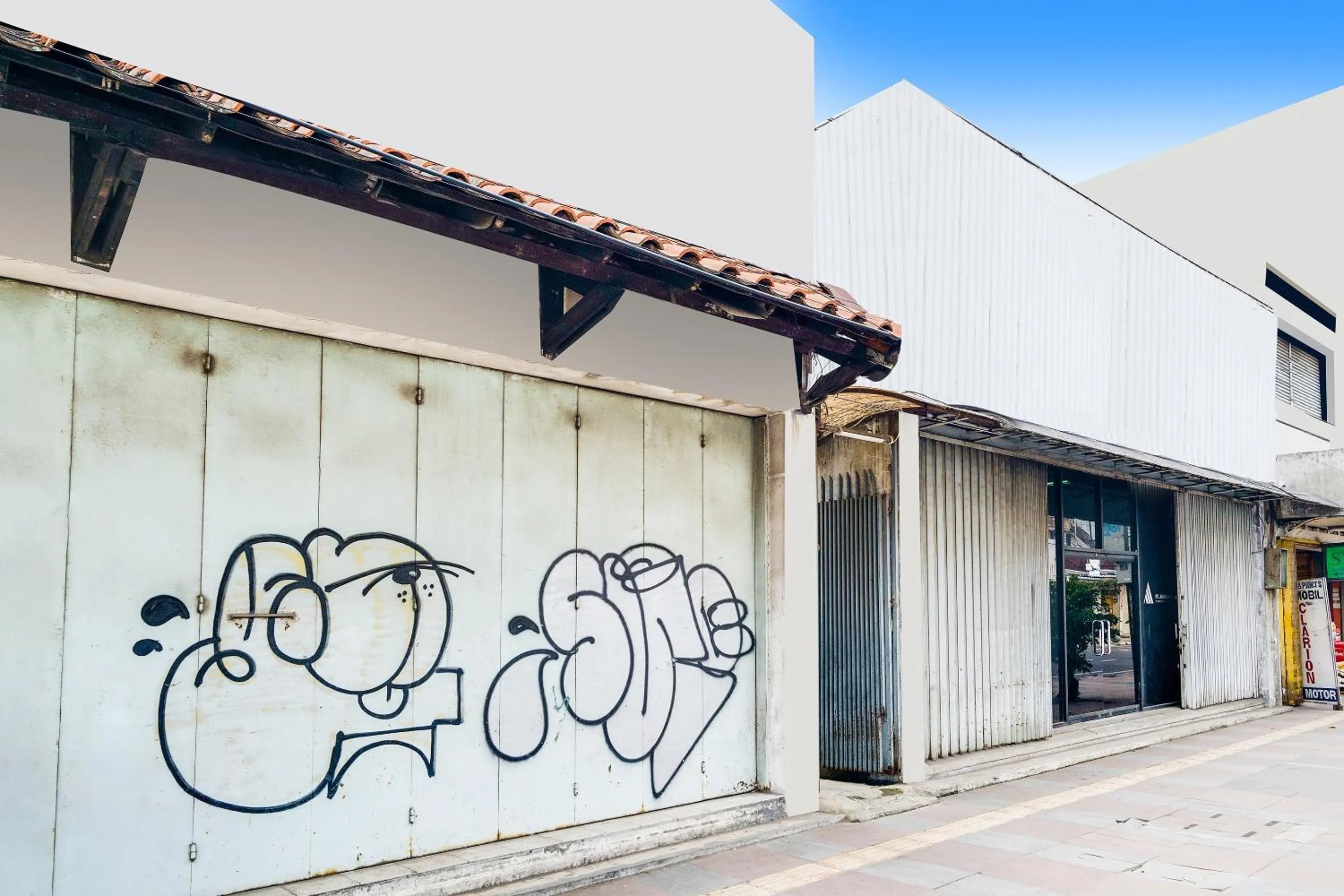 Facade/entrance in OYO 91546 Dewi Sudirman Homestay