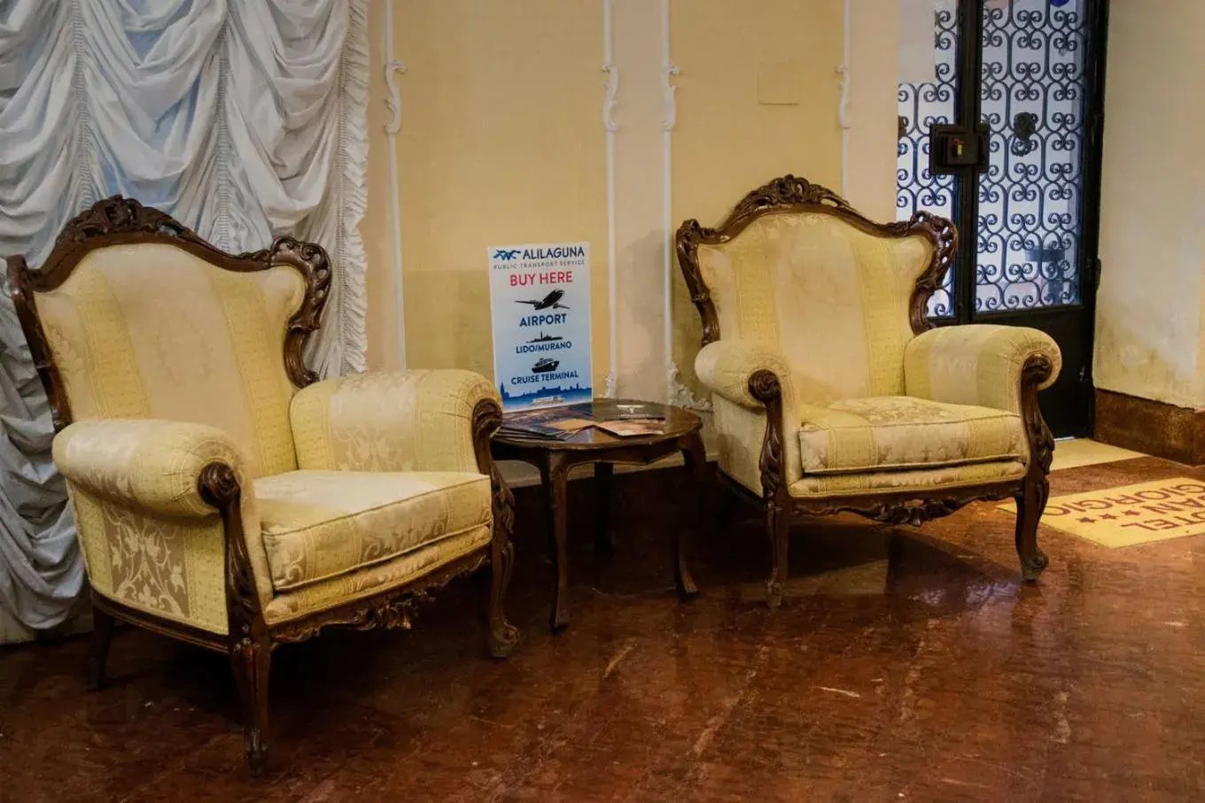 Lobby or reception in Hotel San Giorgio Lobby or reception in Hotel San Giorgio