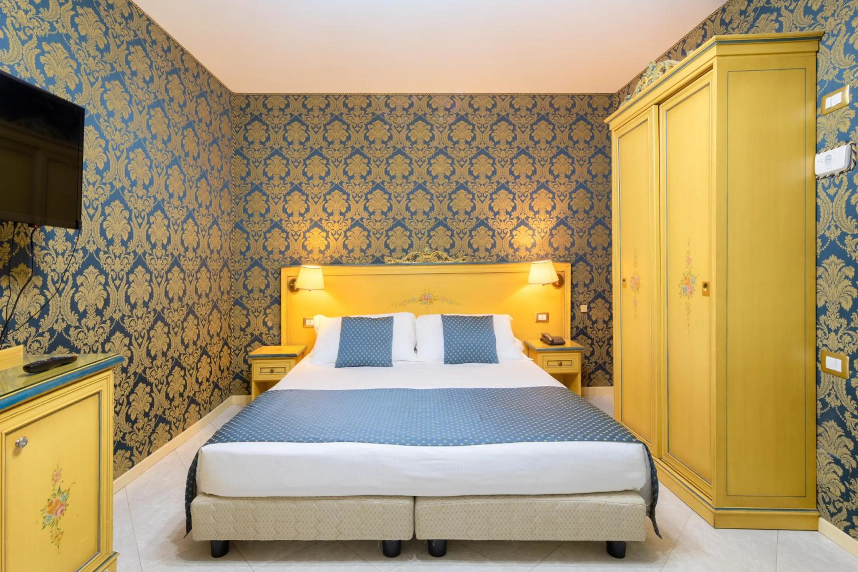 Bed in Hotel San Giorgio