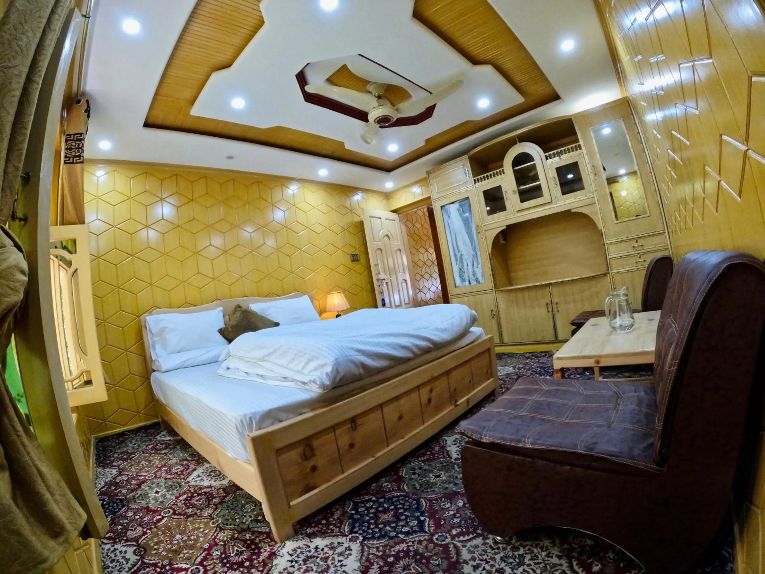 Bed in North Palace Khaplu