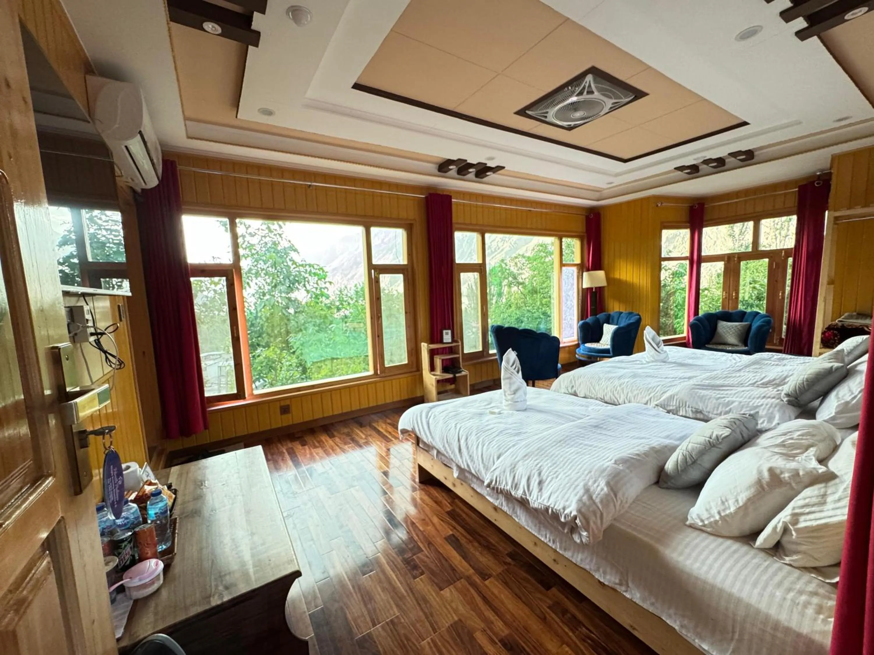 Bed in North Palace Khaplu