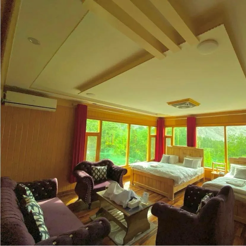 Bed in North Palace Khaplu