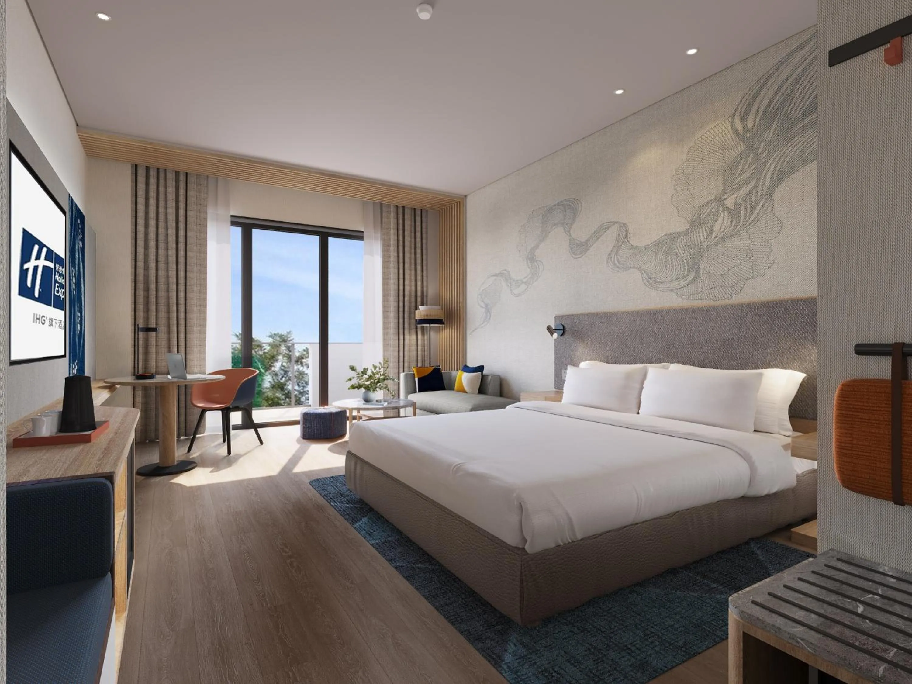 Photo of the whole room, Bed in Holiday Inn Express Tengchong Hot-Spring by IHG