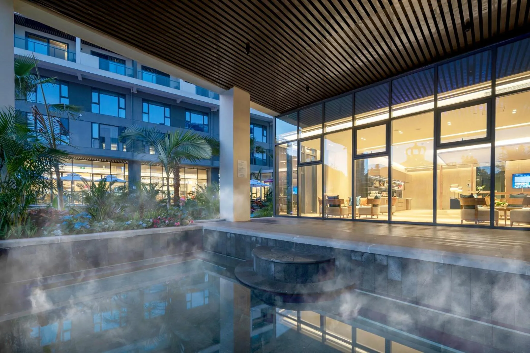 Hot Spring Bath in Holiday Inn Express Tengchong Hot-Spring by IHG