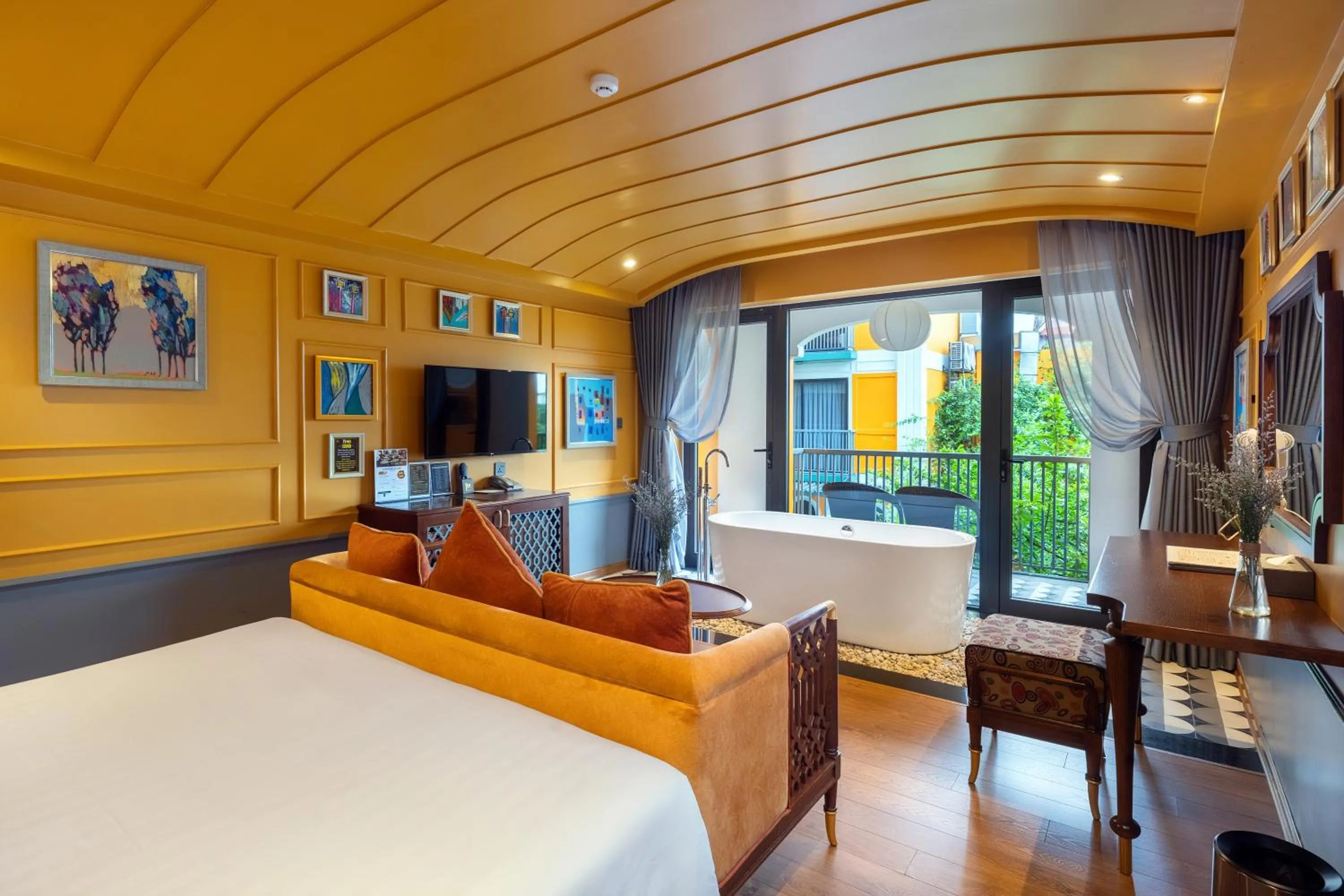 Bedroom, Bed in Son Hoi An Boutique Hotel & Spa