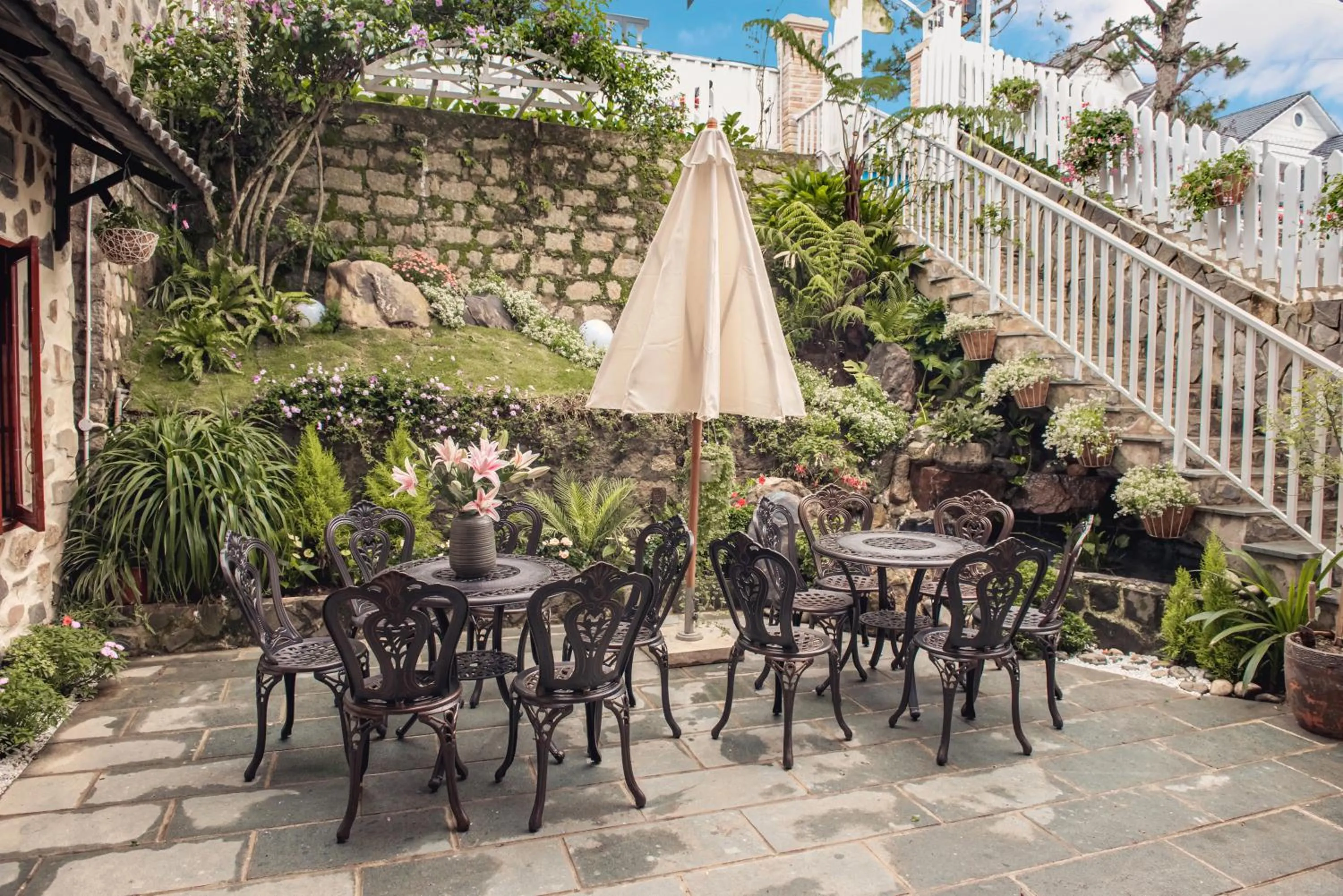 Garden in Villa Hoa Da