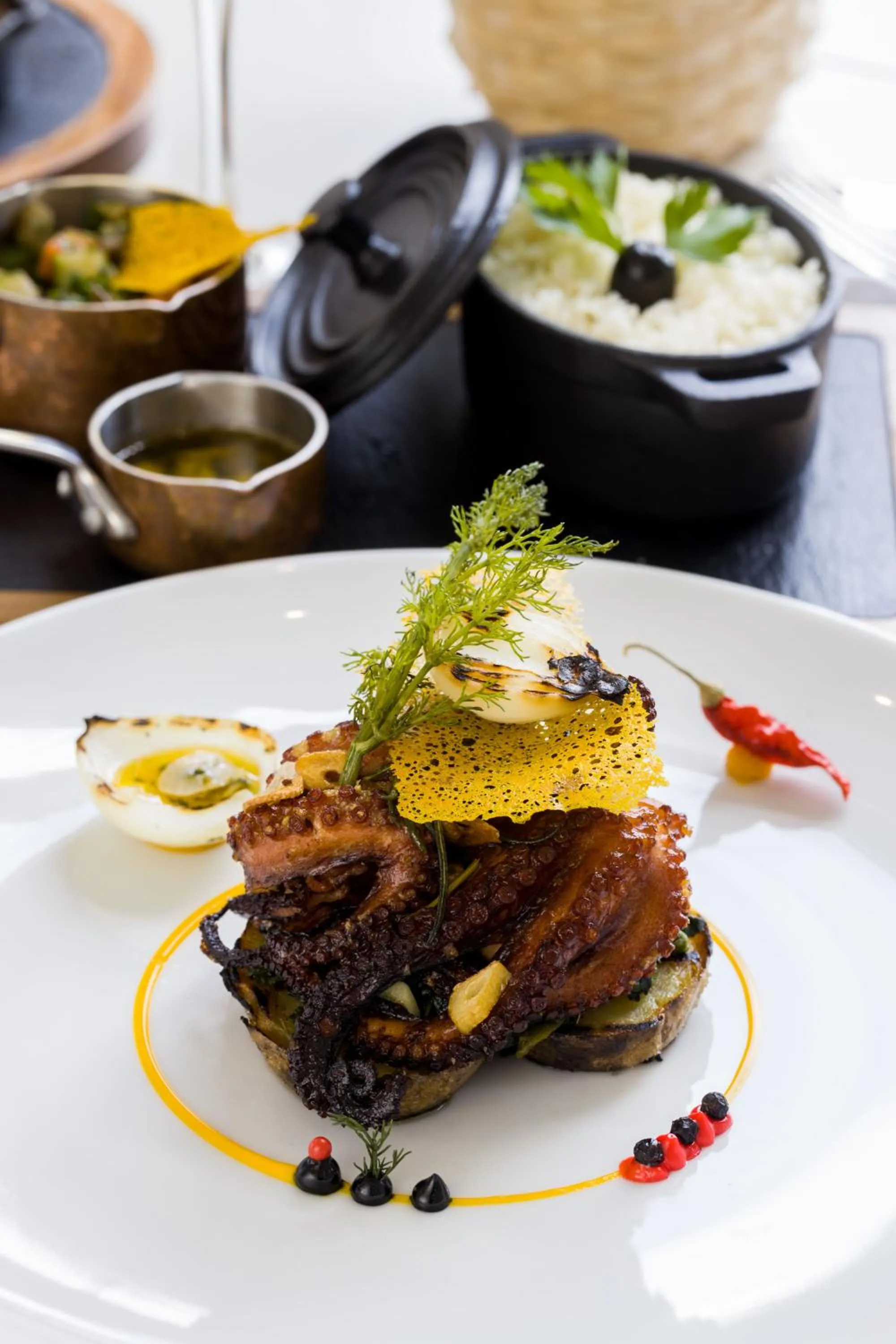 Restaurant/places to eat in Oasis Tarrafal Alfandega Suites