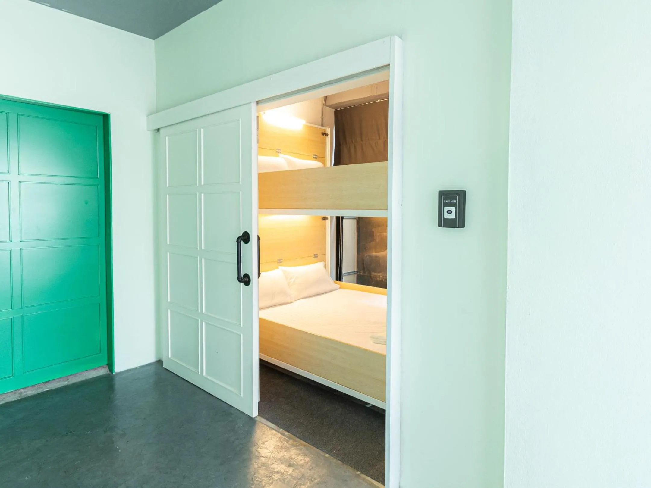 Bedroom, Bed in Khao San Social Capsule Hostel