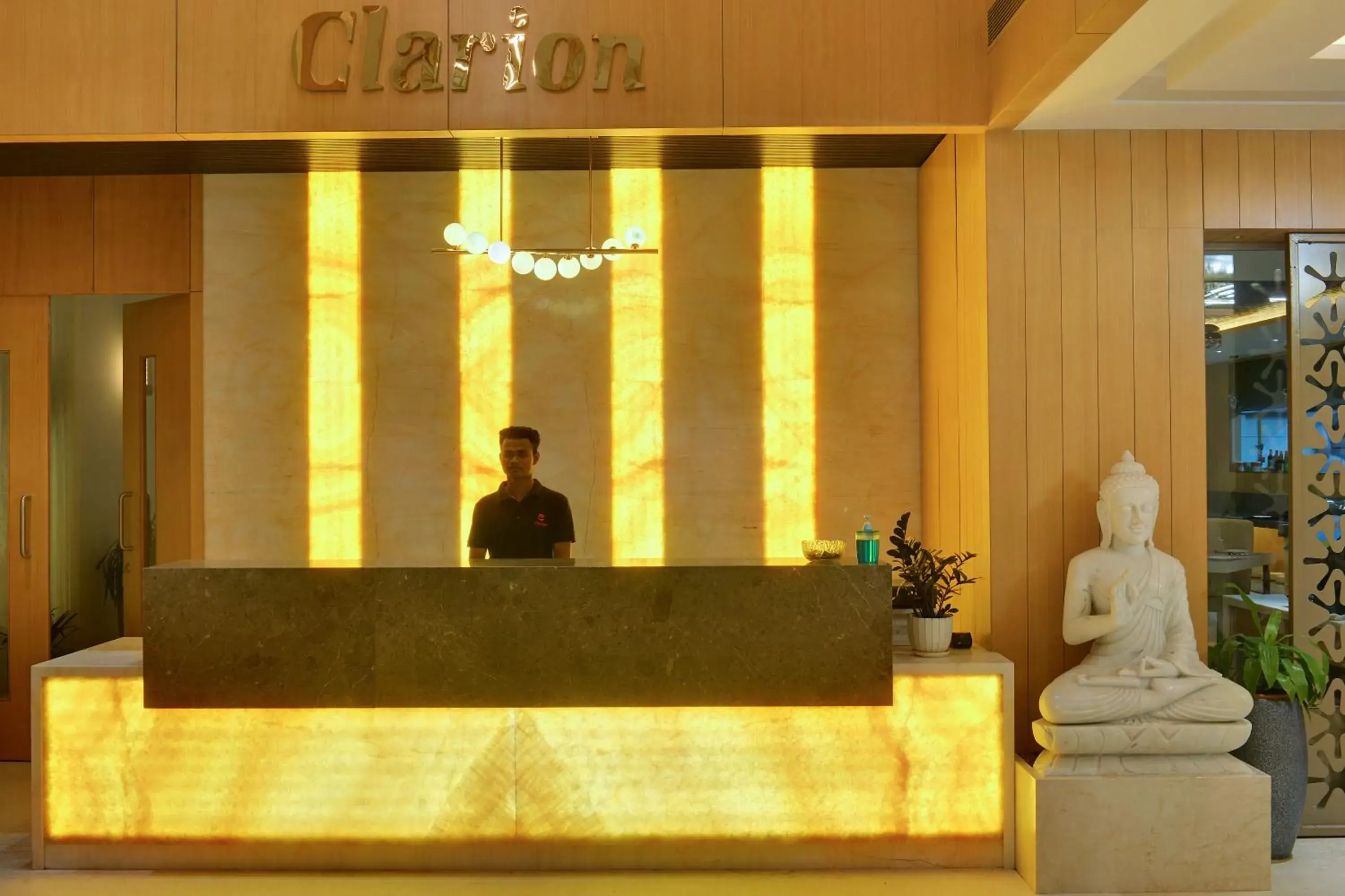 Lobby or reception in Clarion Hotel Bangalore Lobby or reception in Clarion Hotel Bangalore