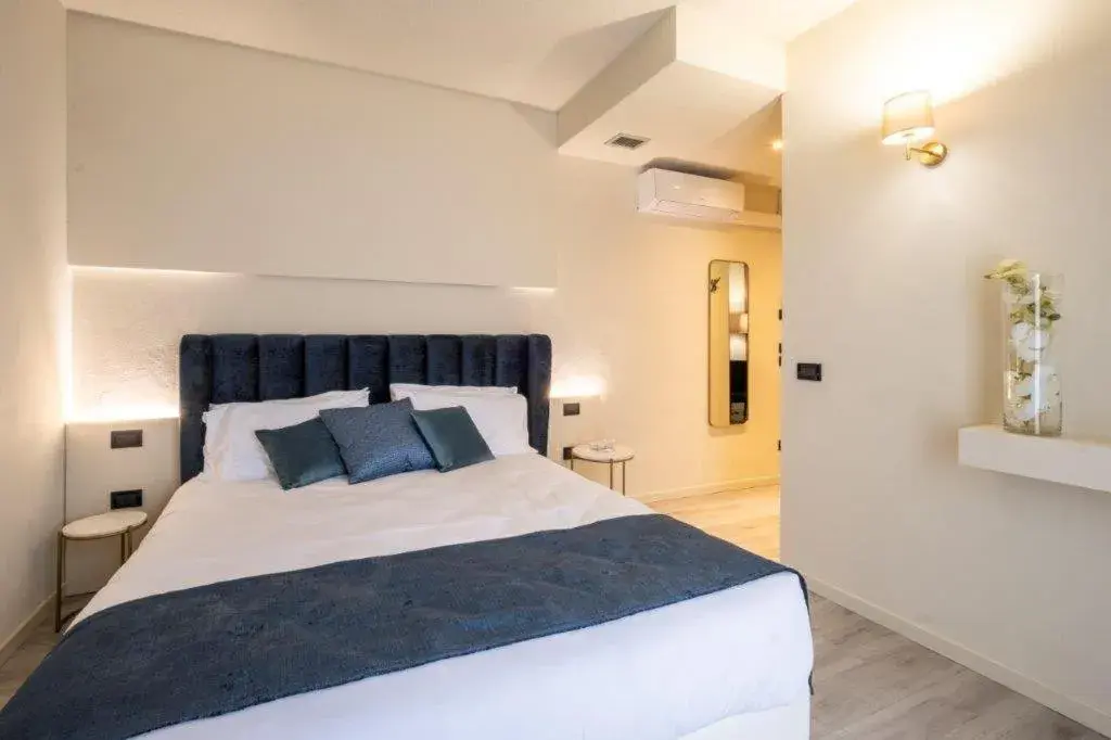 Bedroom, Bed in Hotel Le Palme Bedroom, Bed in Hotel Le Palme