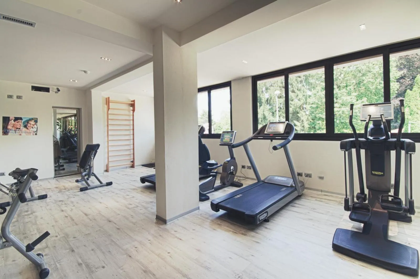 Fitness centre/facilities in Hotel Le Palme
