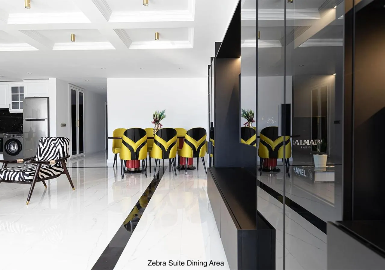 Living room in Luxury Suites by NOK ISTANBUL NISANTASI