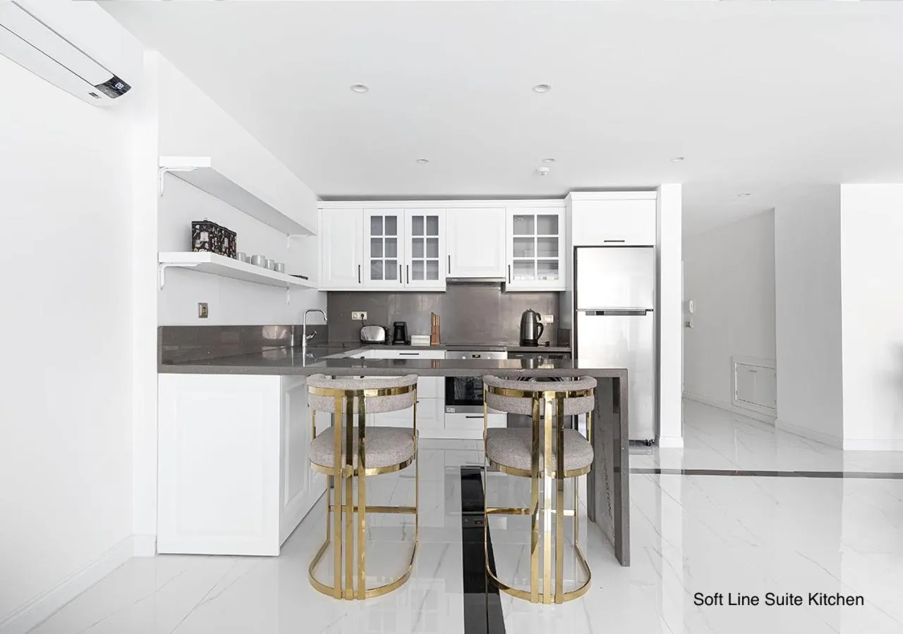Kitchen or kitchenette in Luxury Suites by NOK ISTANBUL NISANTASI