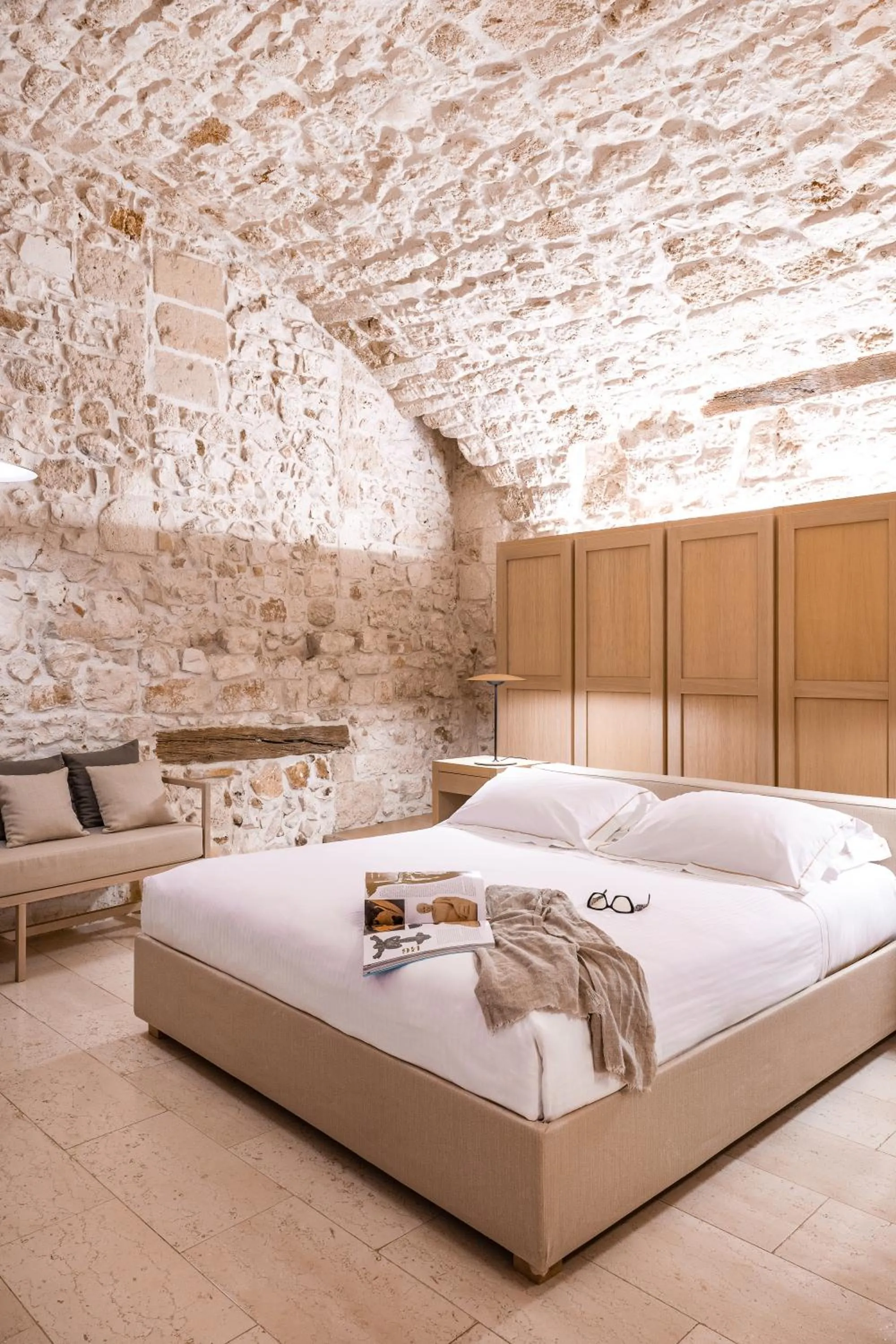 Bed in La Sommità Relais & Chateaux