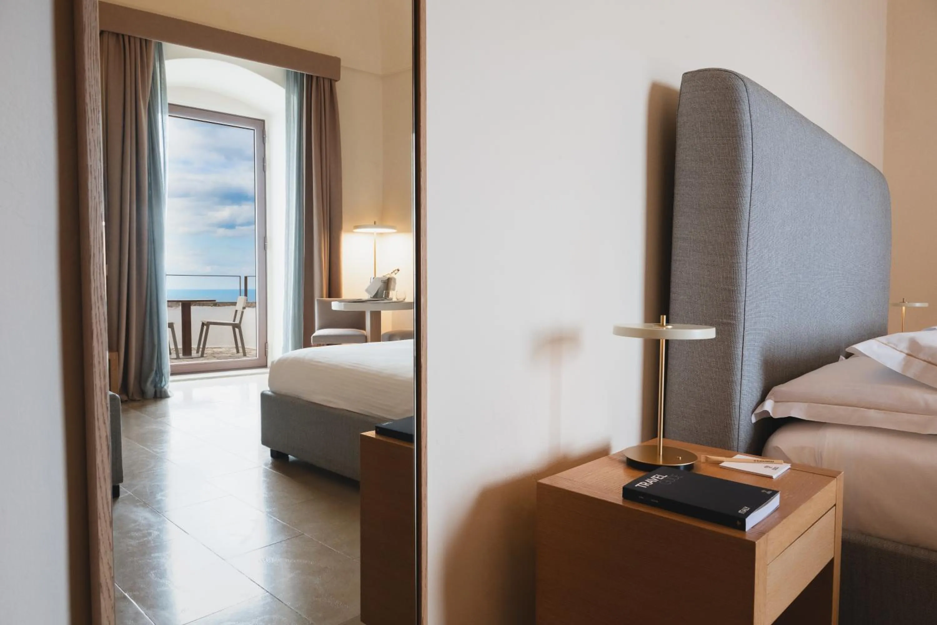 Bedroom, Bed in La Sommità Relais & Chateaux