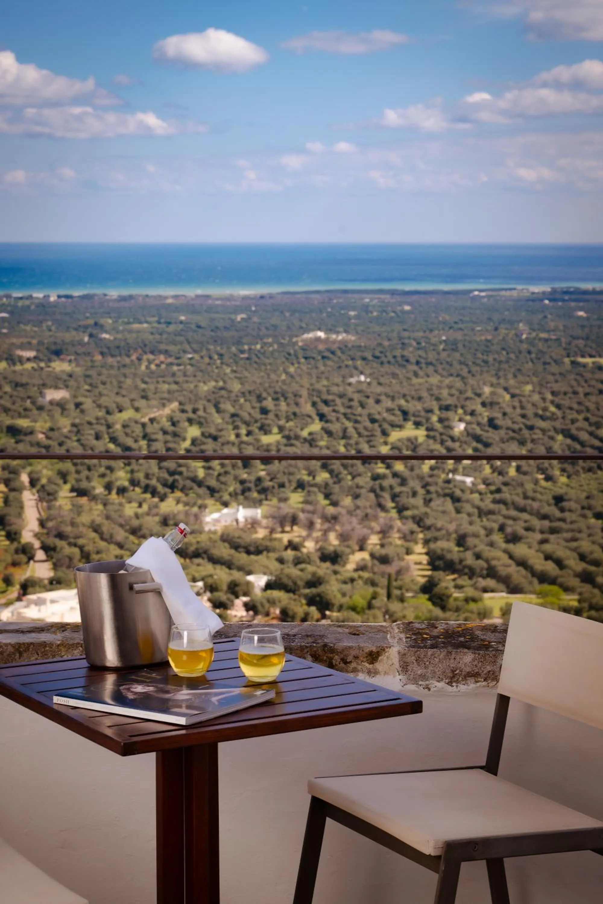 Balcony/Terrace in La Sommità Relais & Chateaux
