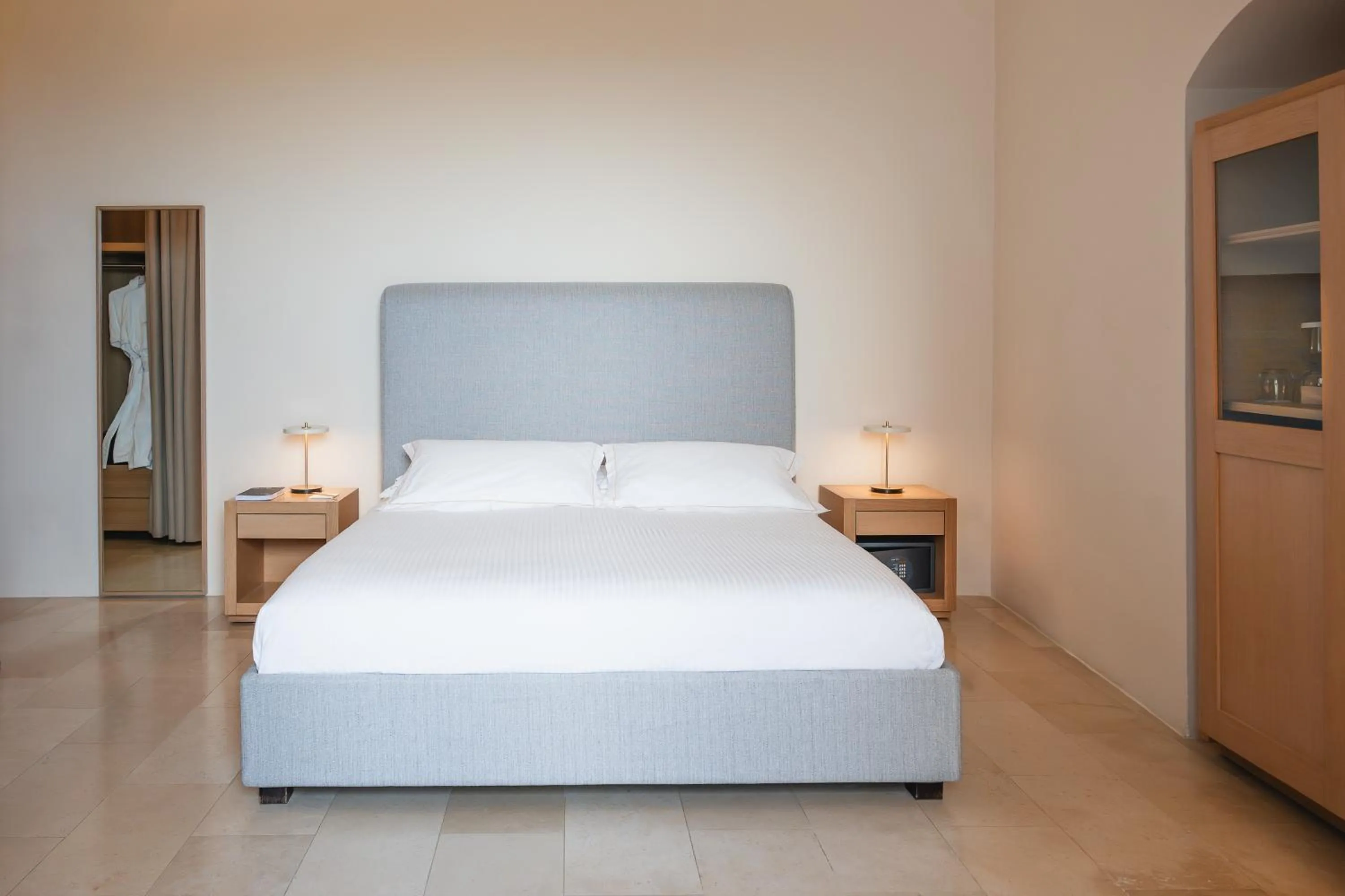 Bed in La Sommità Relais & Chateaux