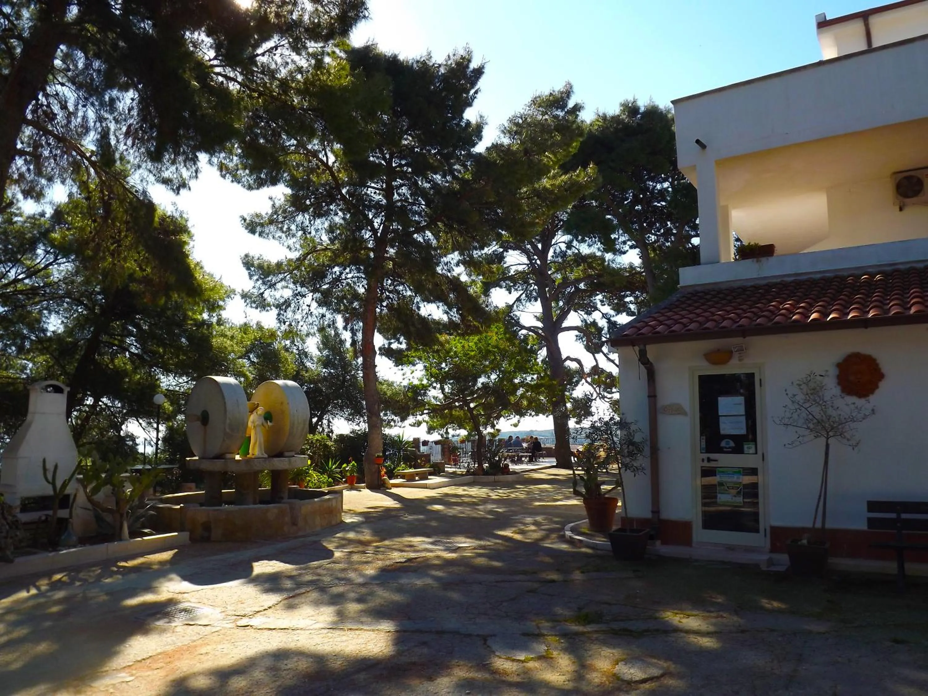 Decorative detail in Residenza Collina Dei Pini