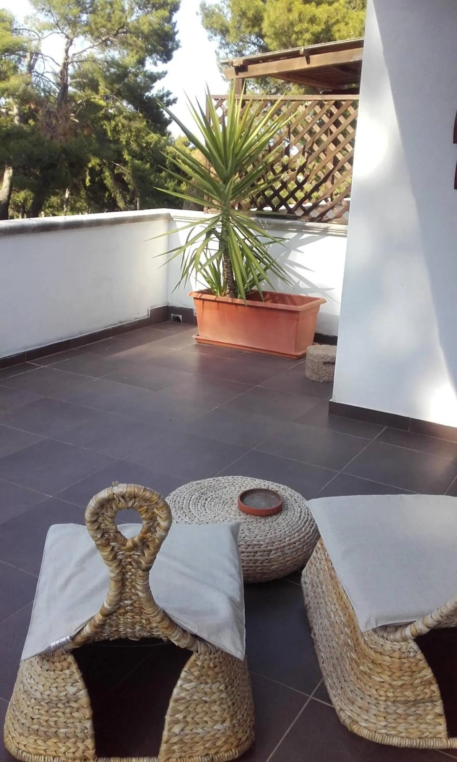 Balcony/Terrace in Residenza Collina Dei Pini