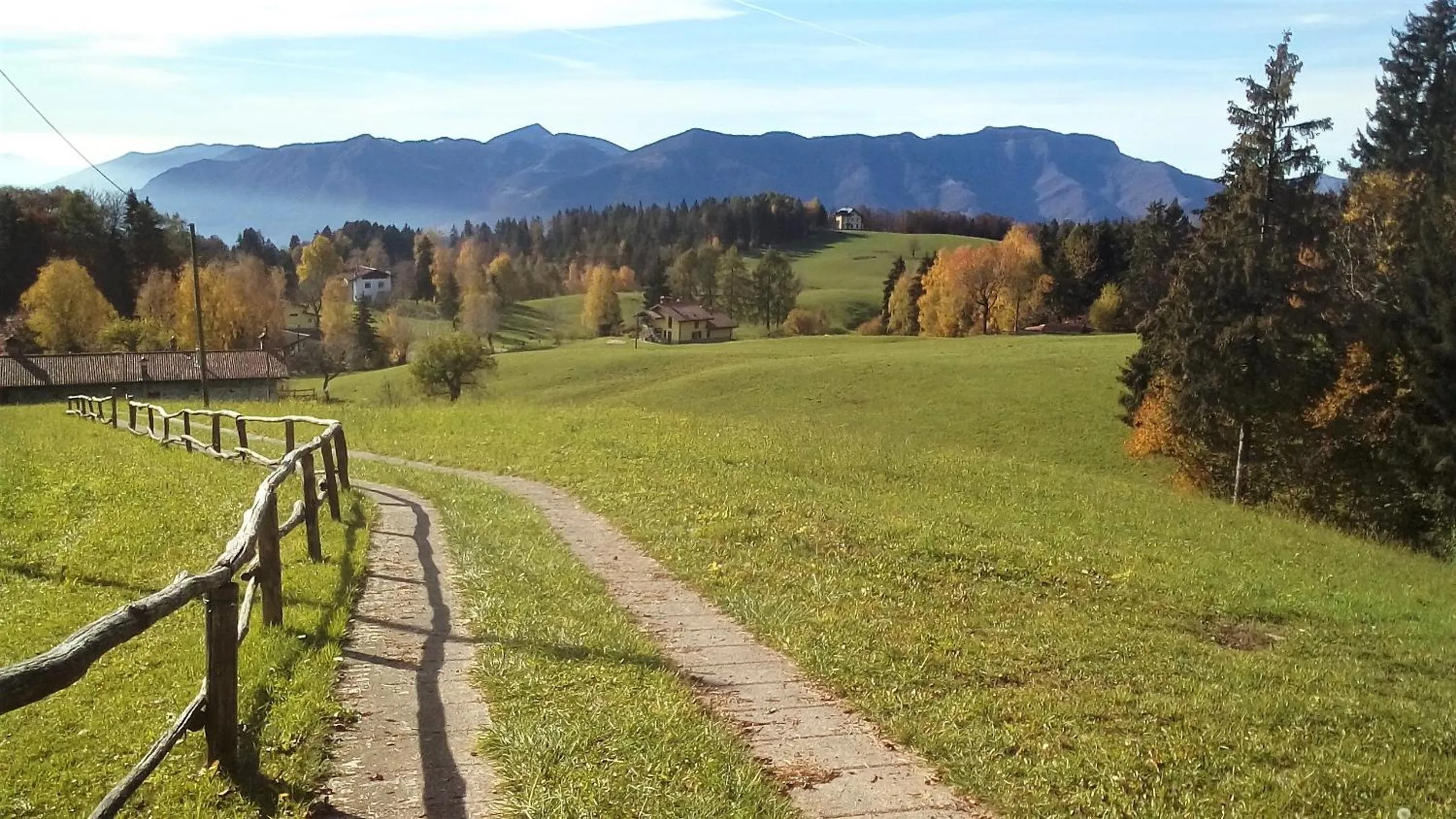 Natural landscape in Hotel Miralago