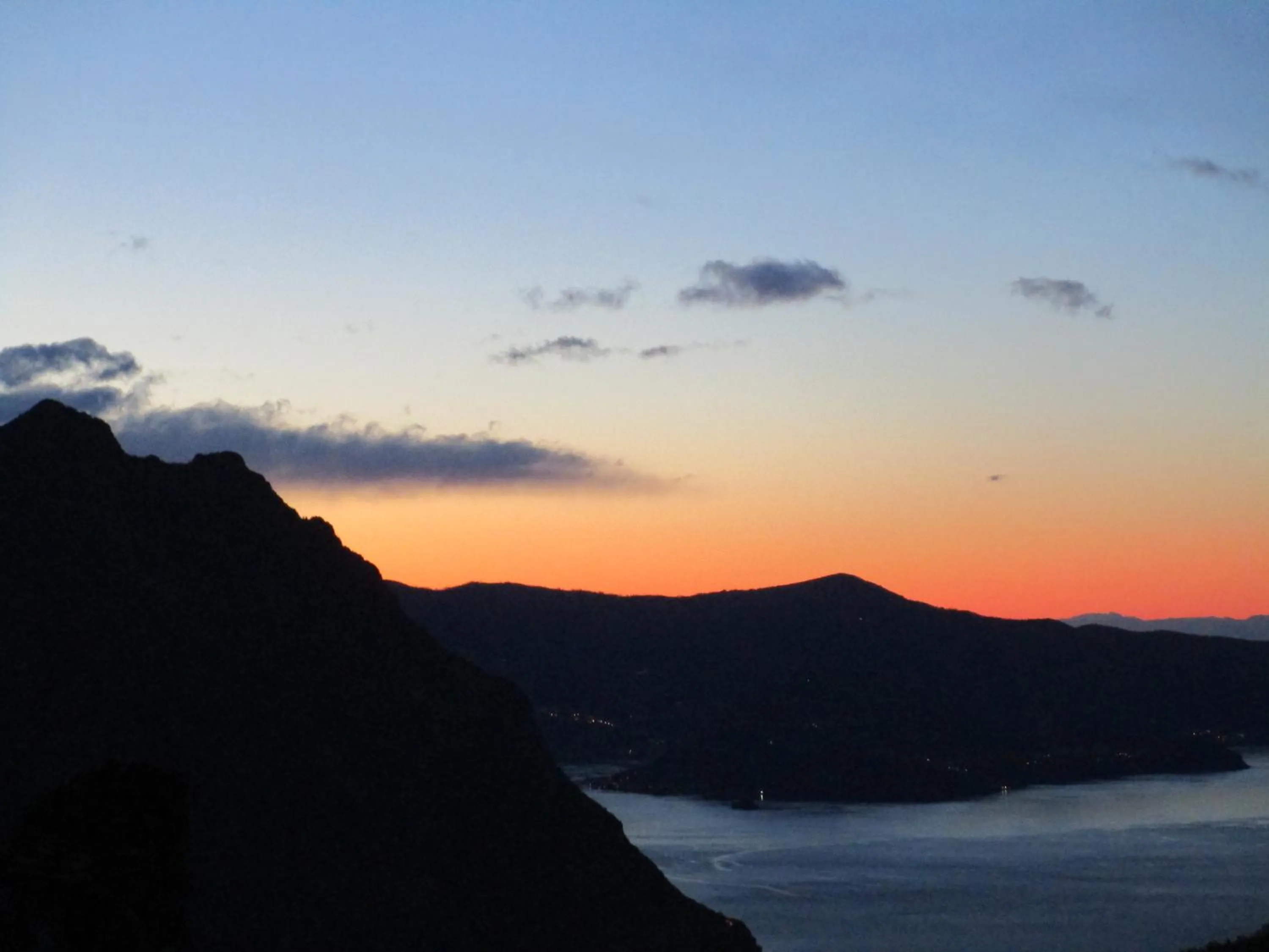 Lake view in Hotel Miralago