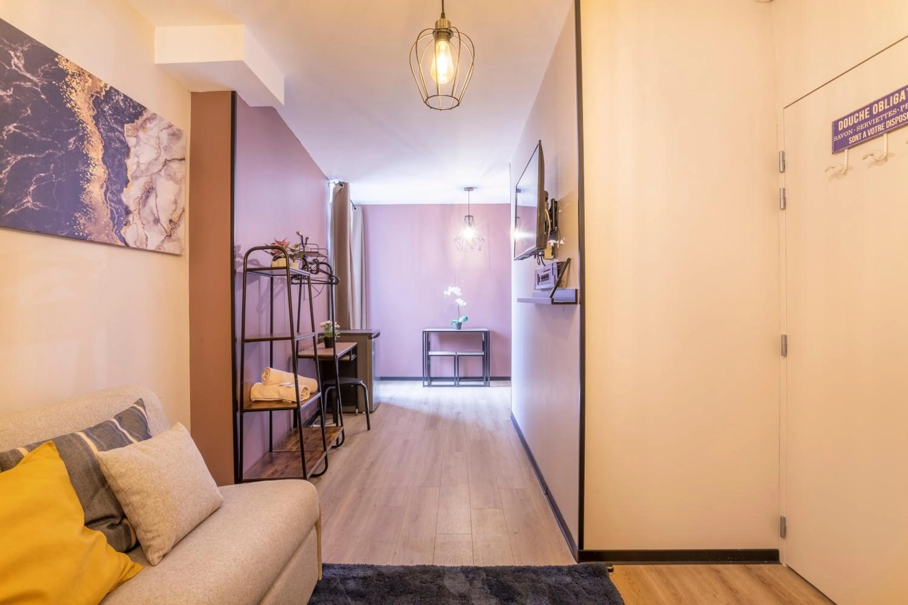 Living room in ADIRA Résid'Marseille Vieux-port 2 étoiles