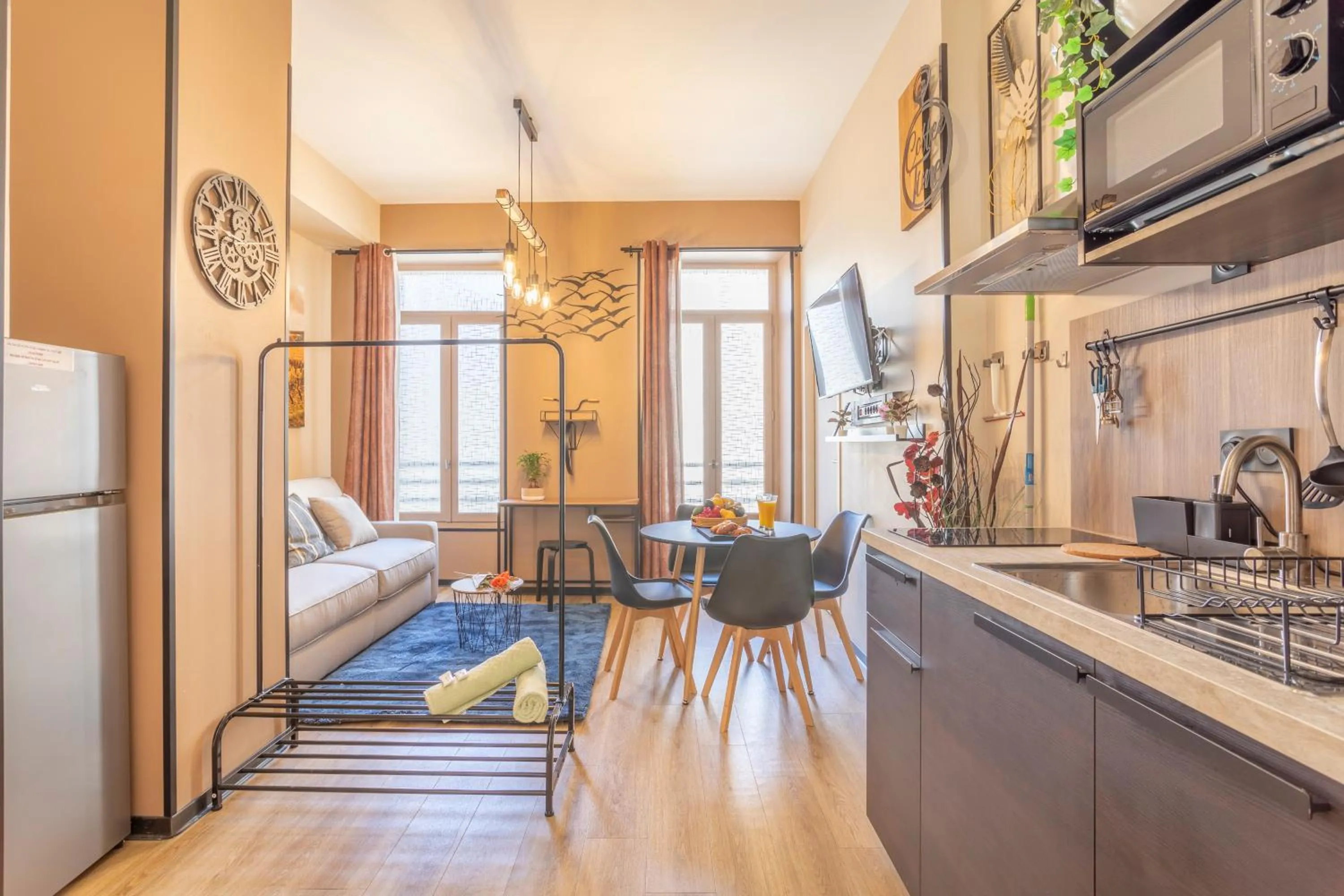 Living room in ADIRA Résid'Marseille Vieux-port 2 étoiles