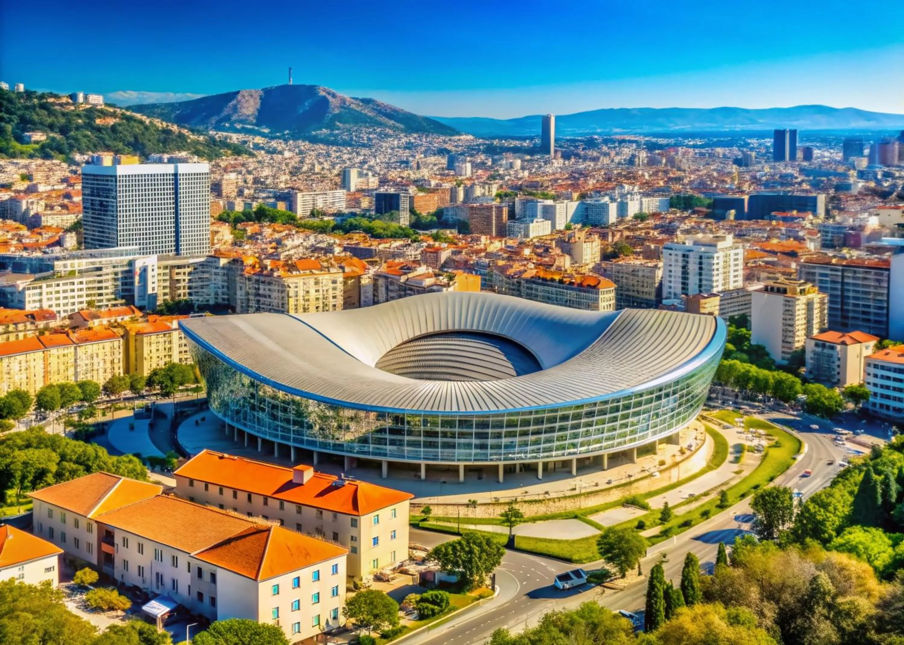 Natural landscape in ADIRA Résid'Marseille Vieux-port 2 étoiles