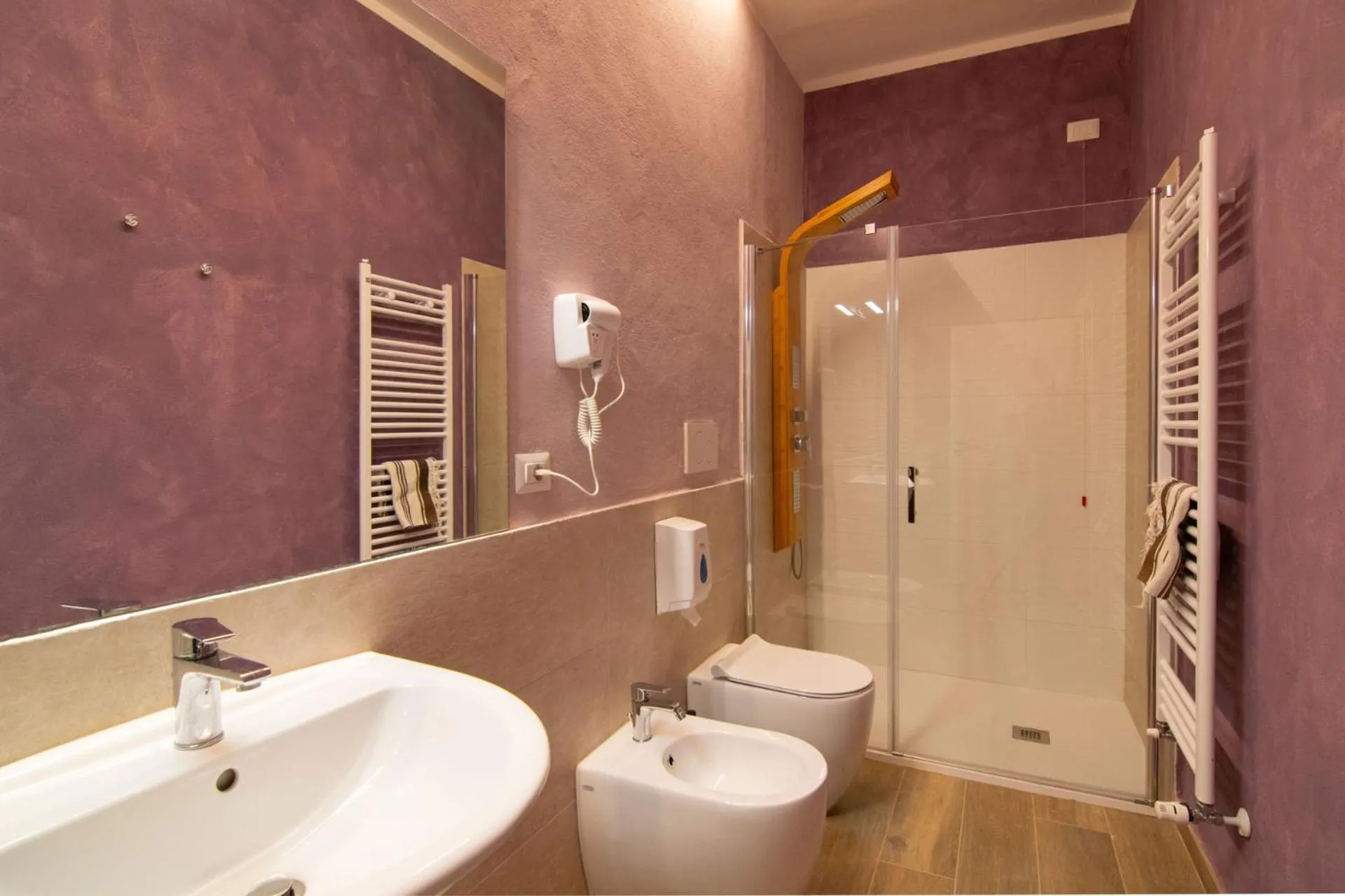 Shower in Boutique Relais Villa Sofia