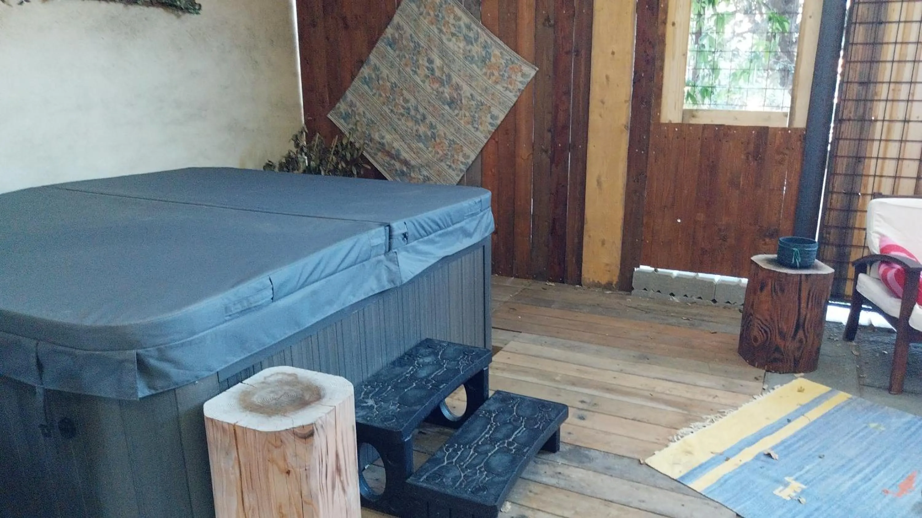 Hot Tub in Boutique Relais Villa Sofia