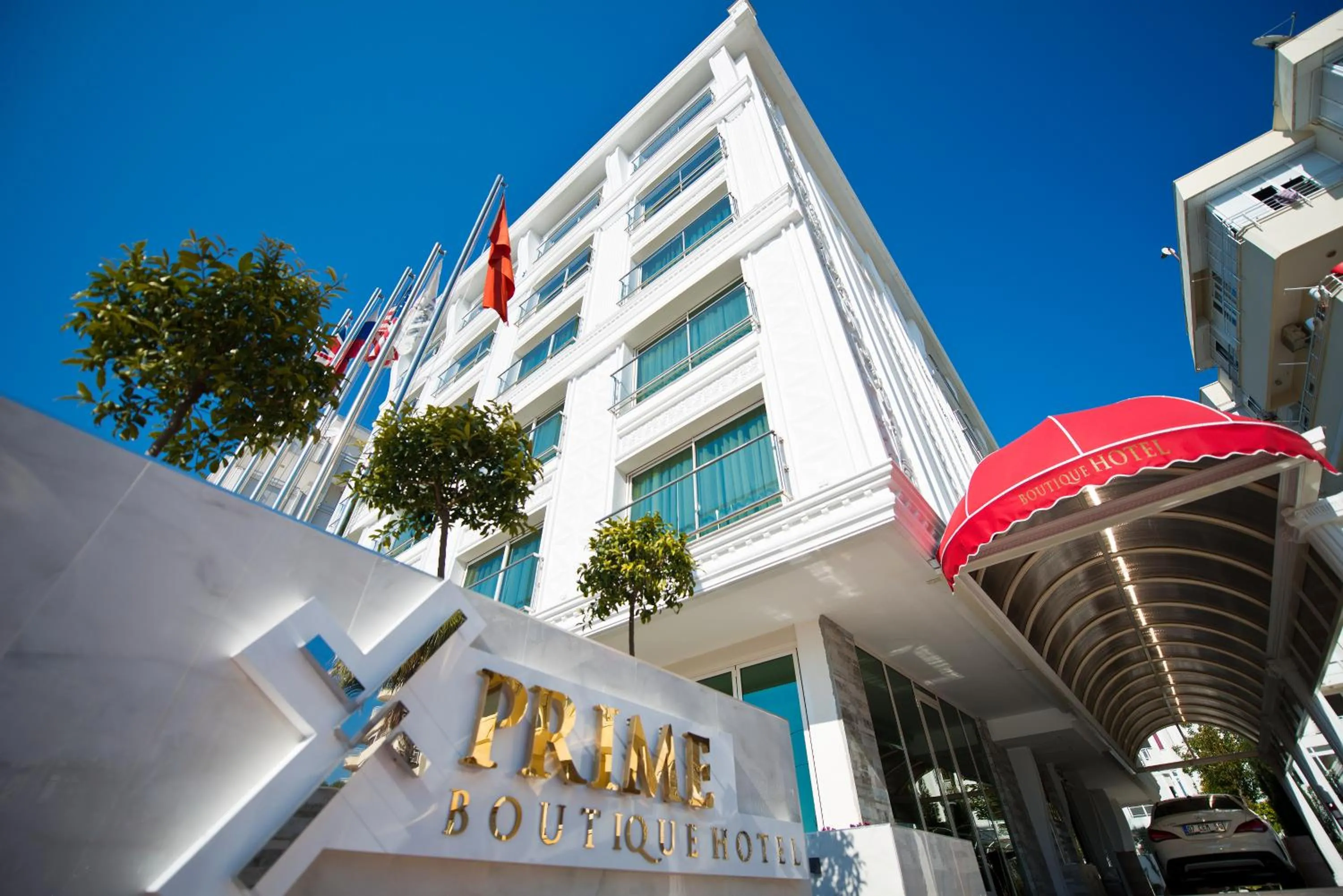 Facade/entrance in Prime Boutique Hotel