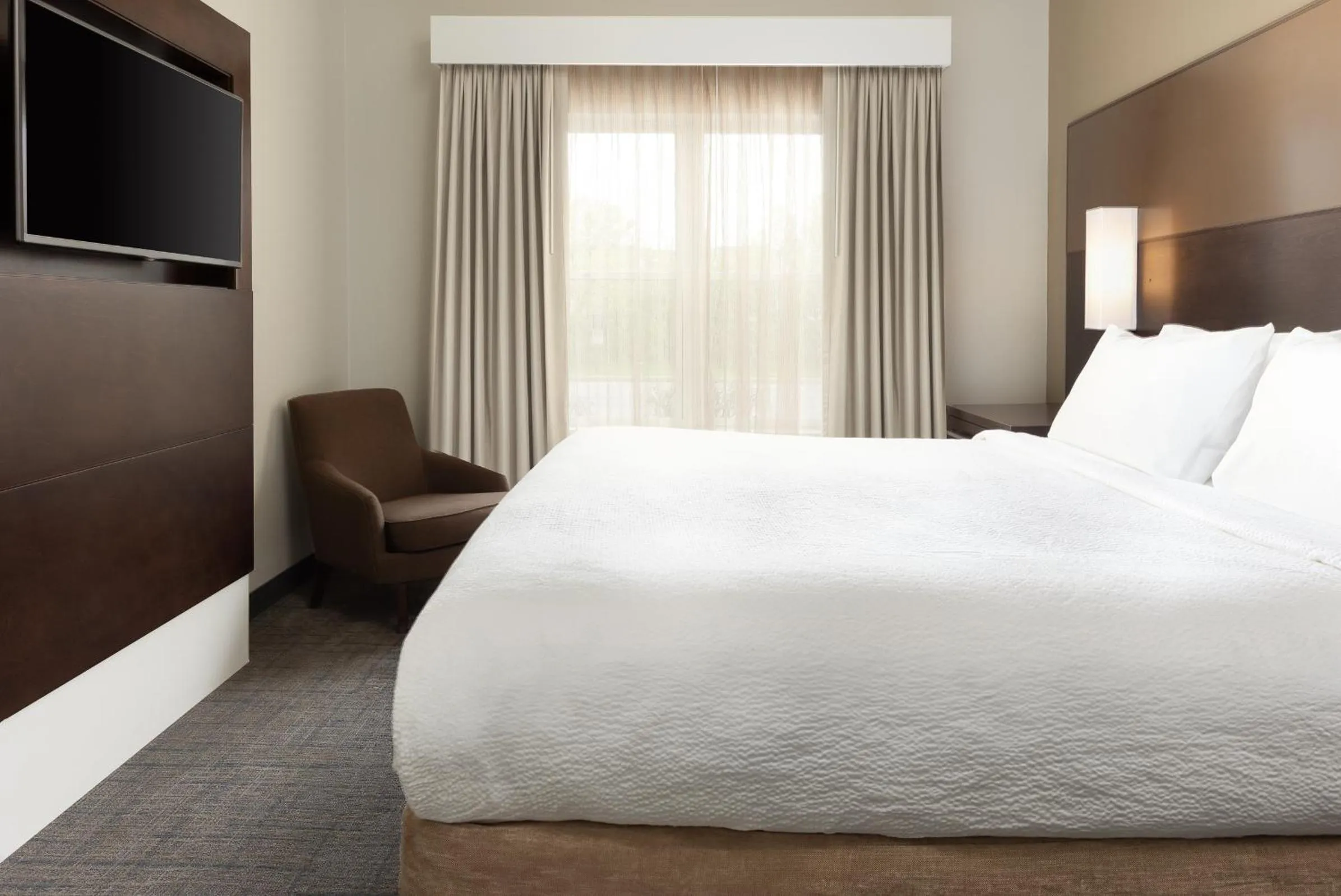 Bedroom, Bed in Residence Inn by Marriott Columbus Polaris