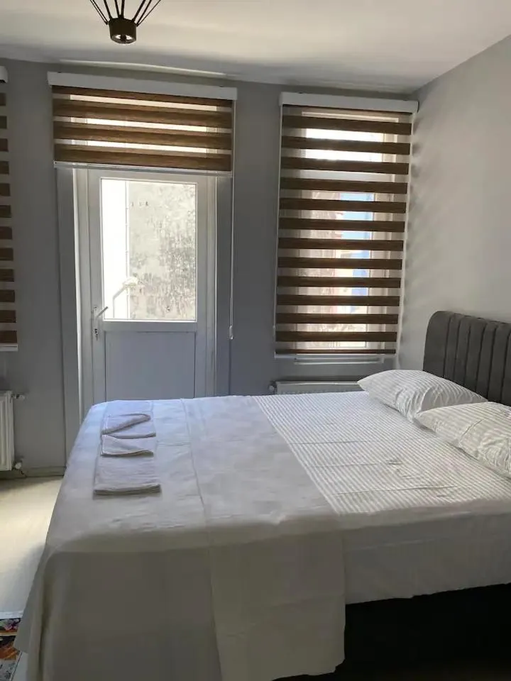 Bed in Zelya Istanbul Flats