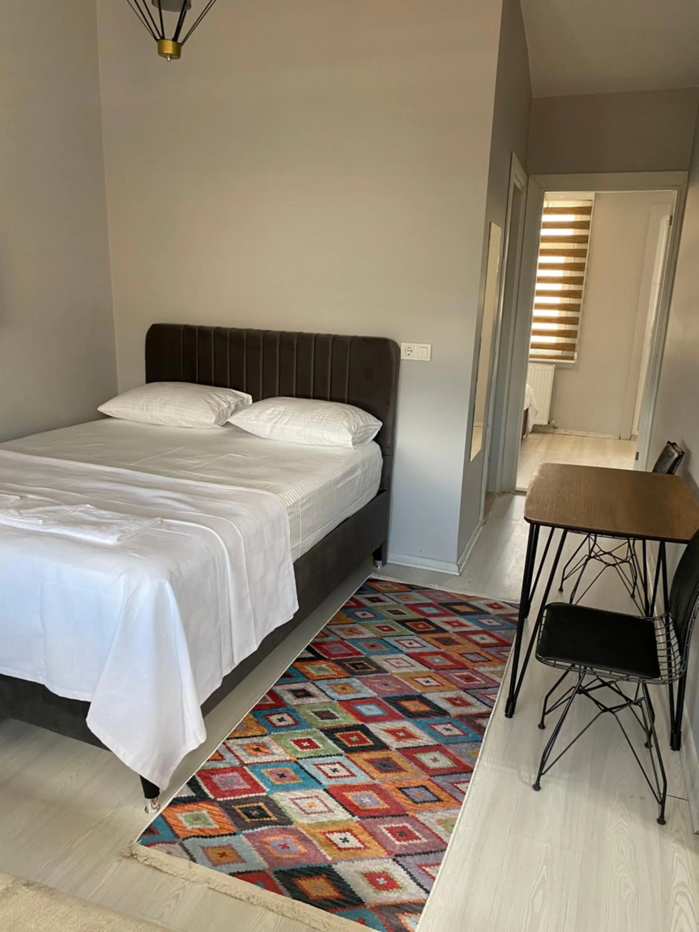 Bed in Zelya Istanbul Flats