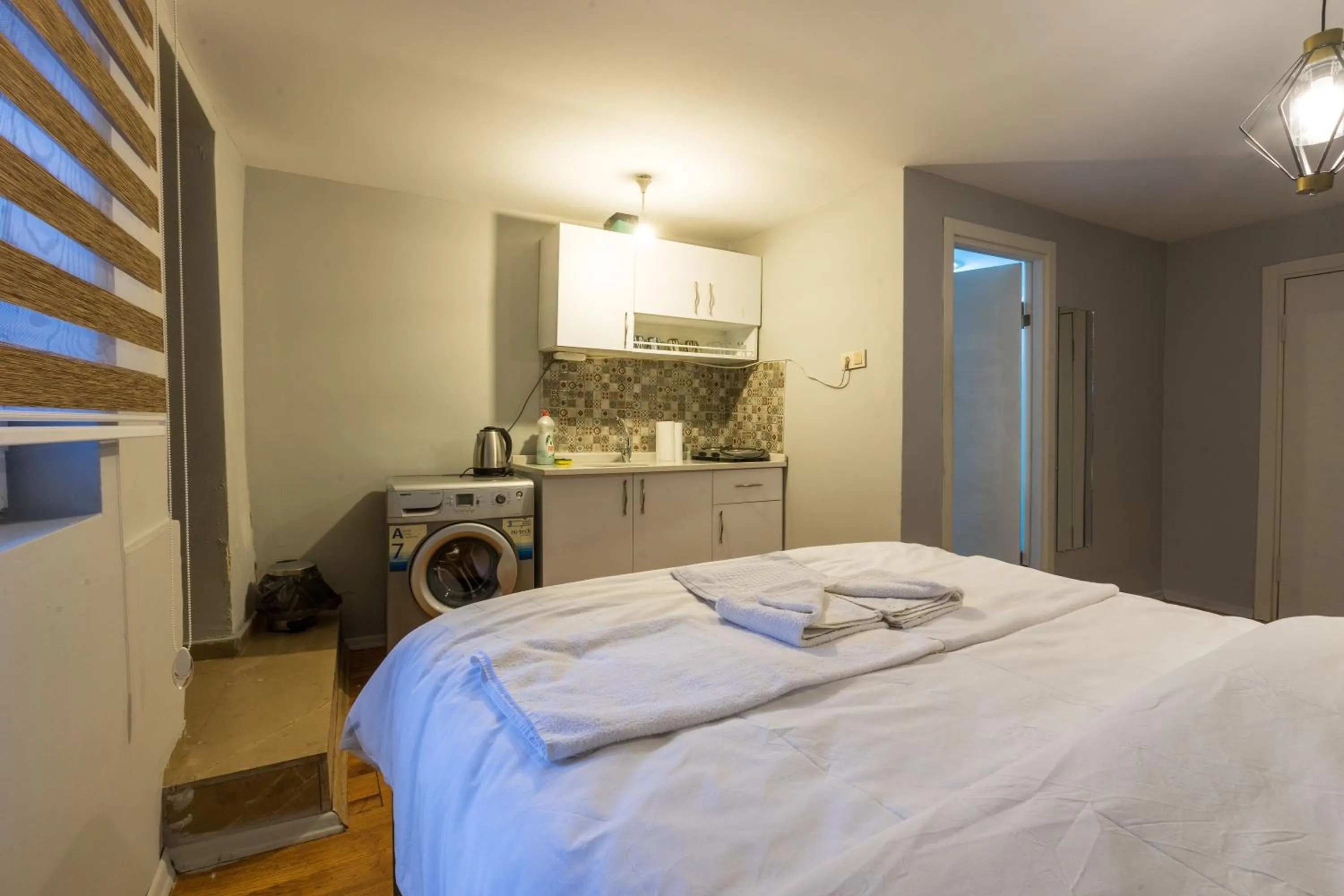 Bed in Zelya Istanbul Flats