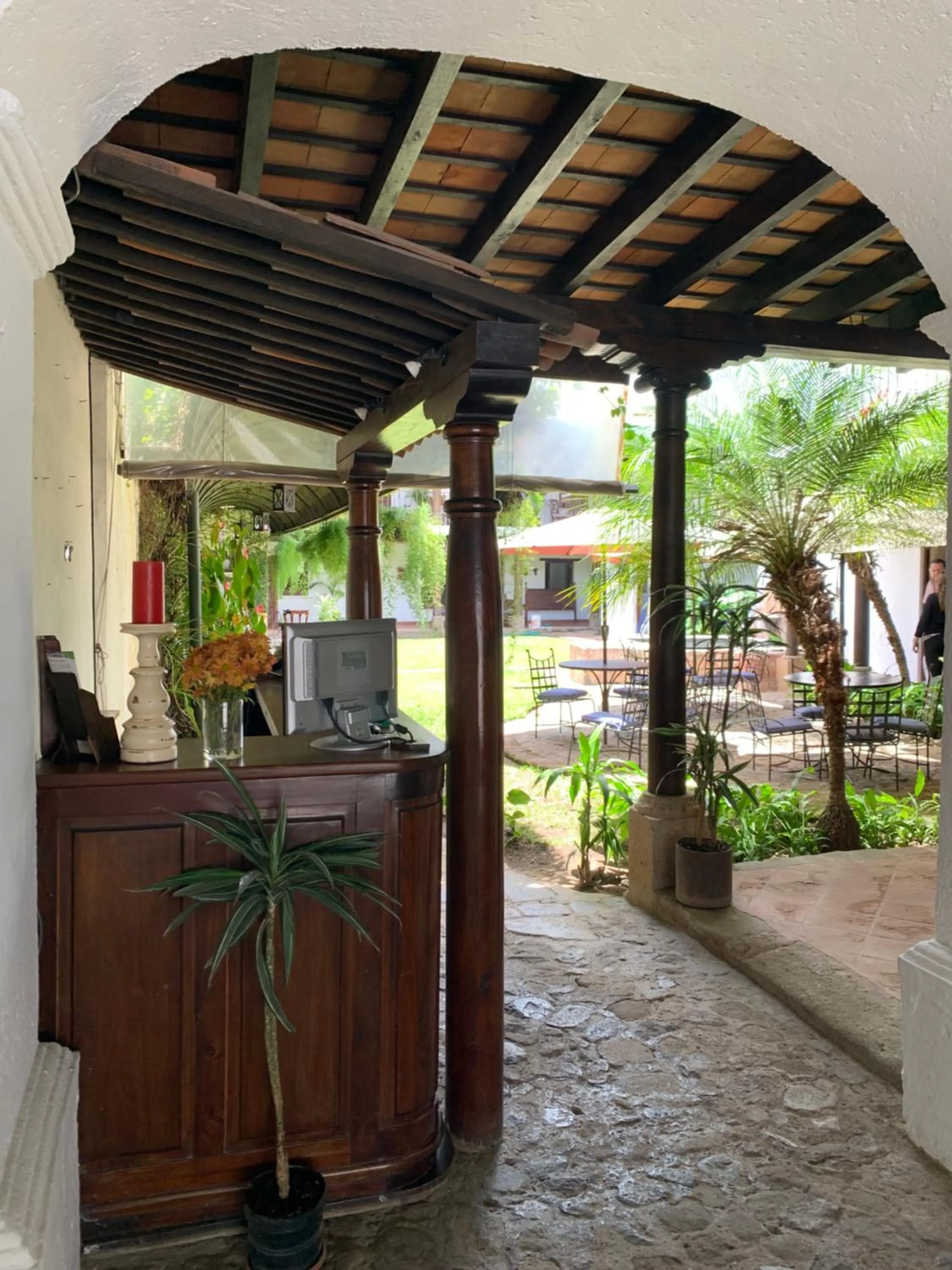 Lobby or reception in Villa de Antaño