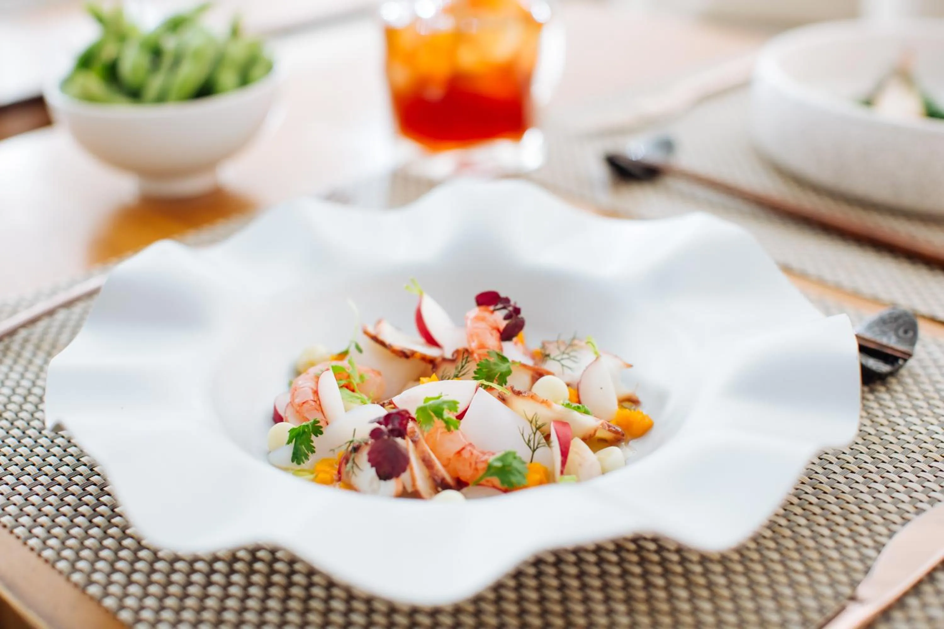 Food close-up in Gallery Hotel Art - Lungarno Collection