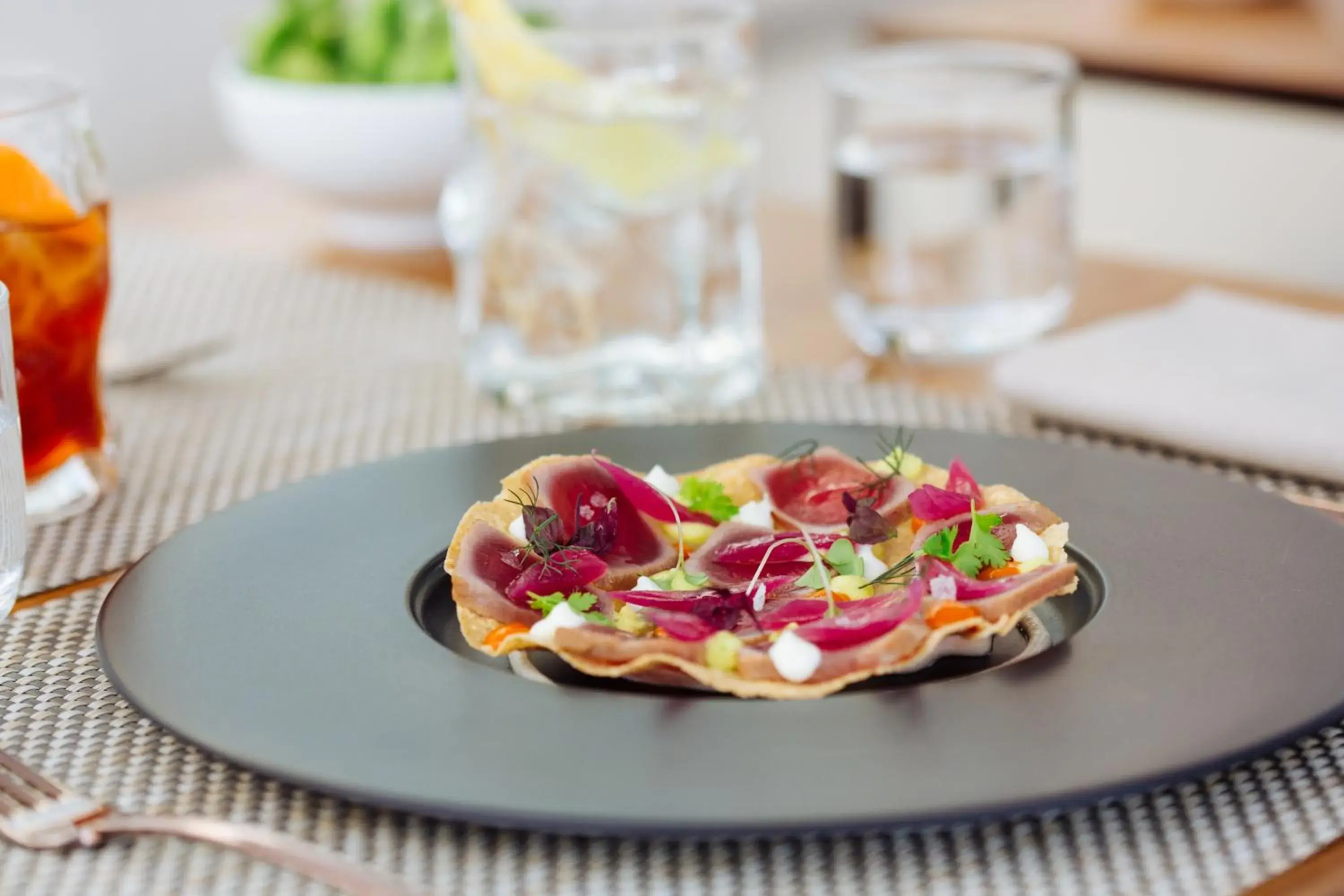 Food close-up in Gallery Hotel Art - Lungarno Collection Food close-up in Gallery Hotel Art - Lungarno Collection