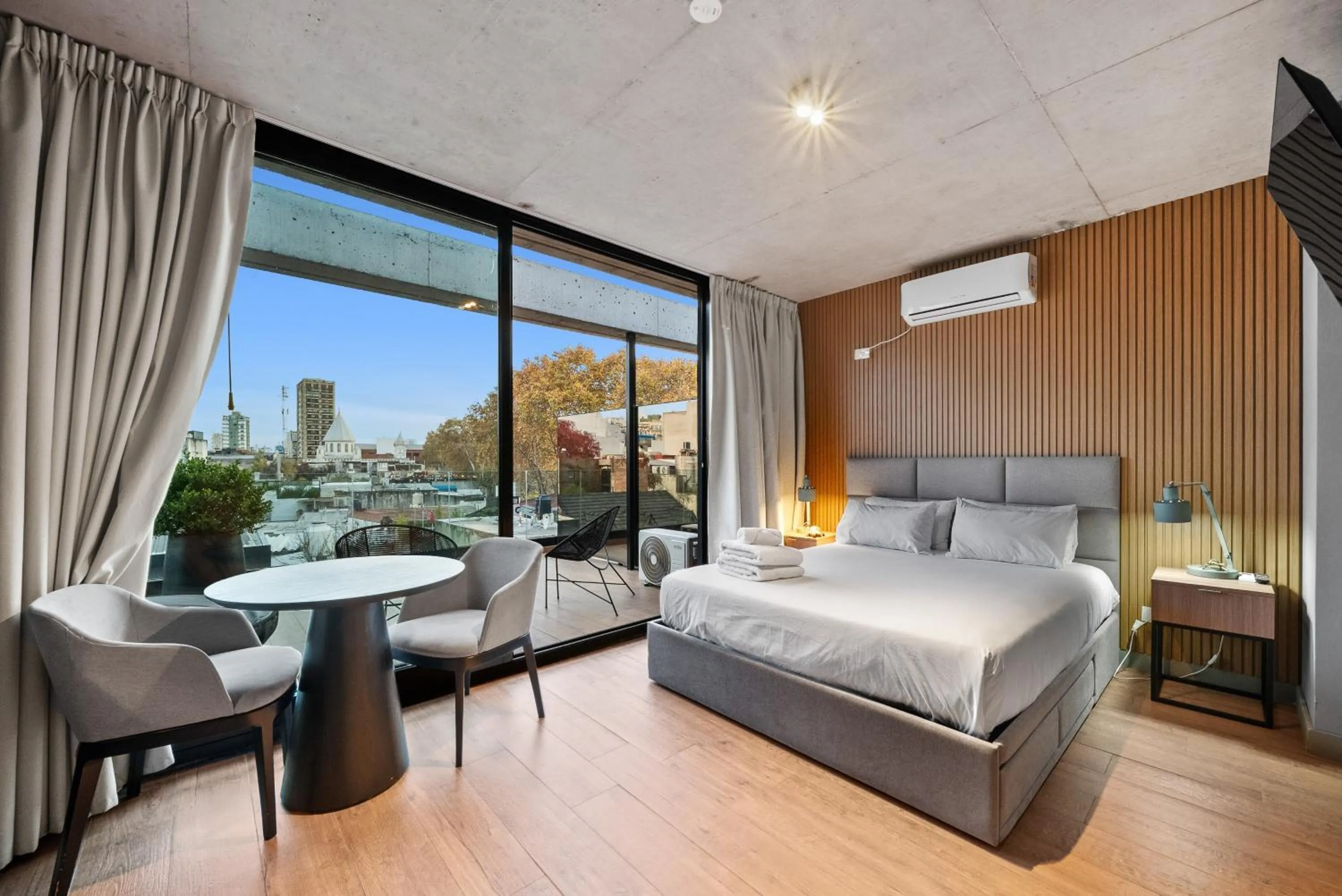 Communal lounge/ TV room, Bed in Live Soho Boutique Apartments Palermo Soho