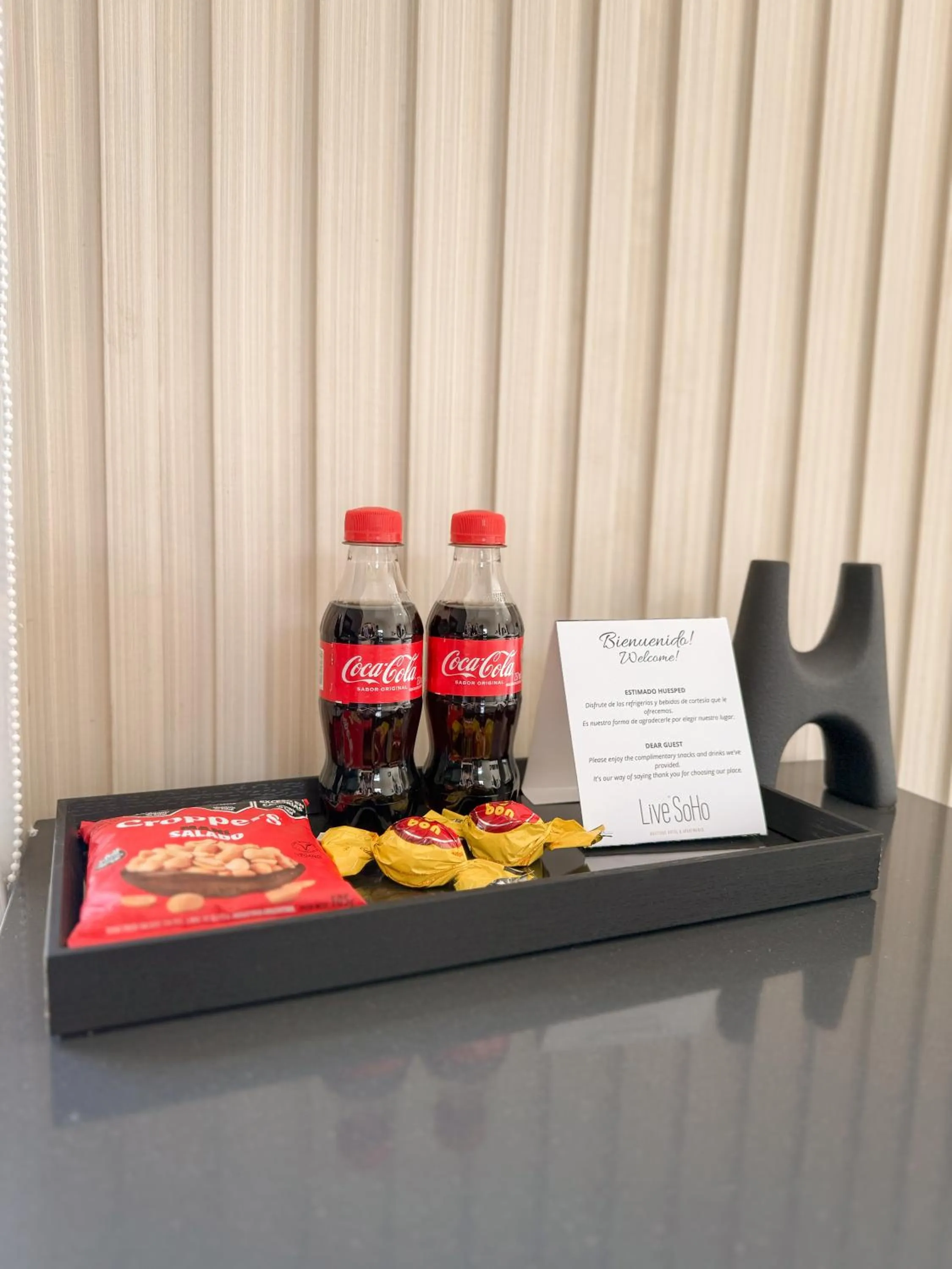 Food and drinks in Live Soho Boutique Apartments Palermo Soho