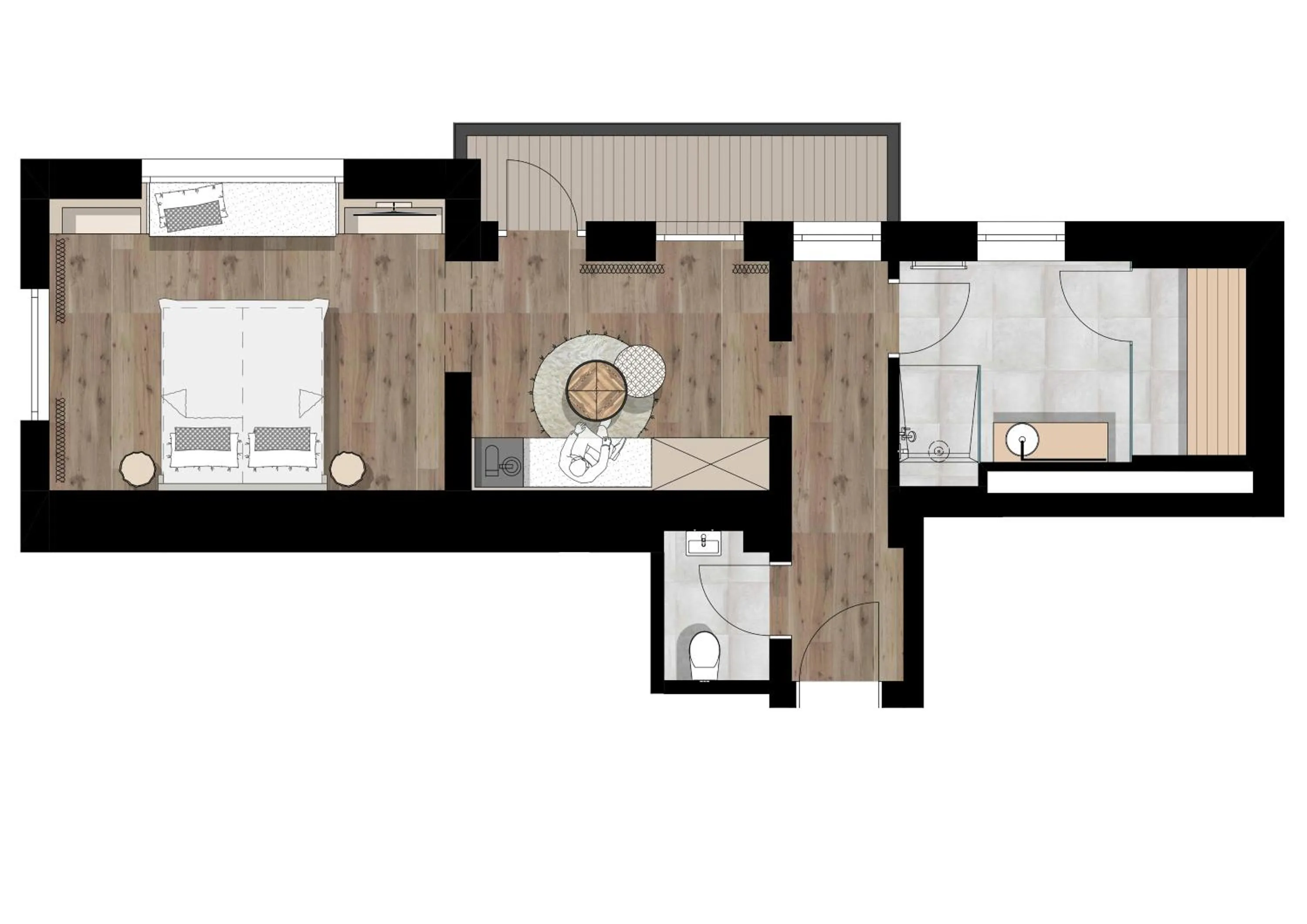Floor plan in Margarethenstein Boutique Hotel